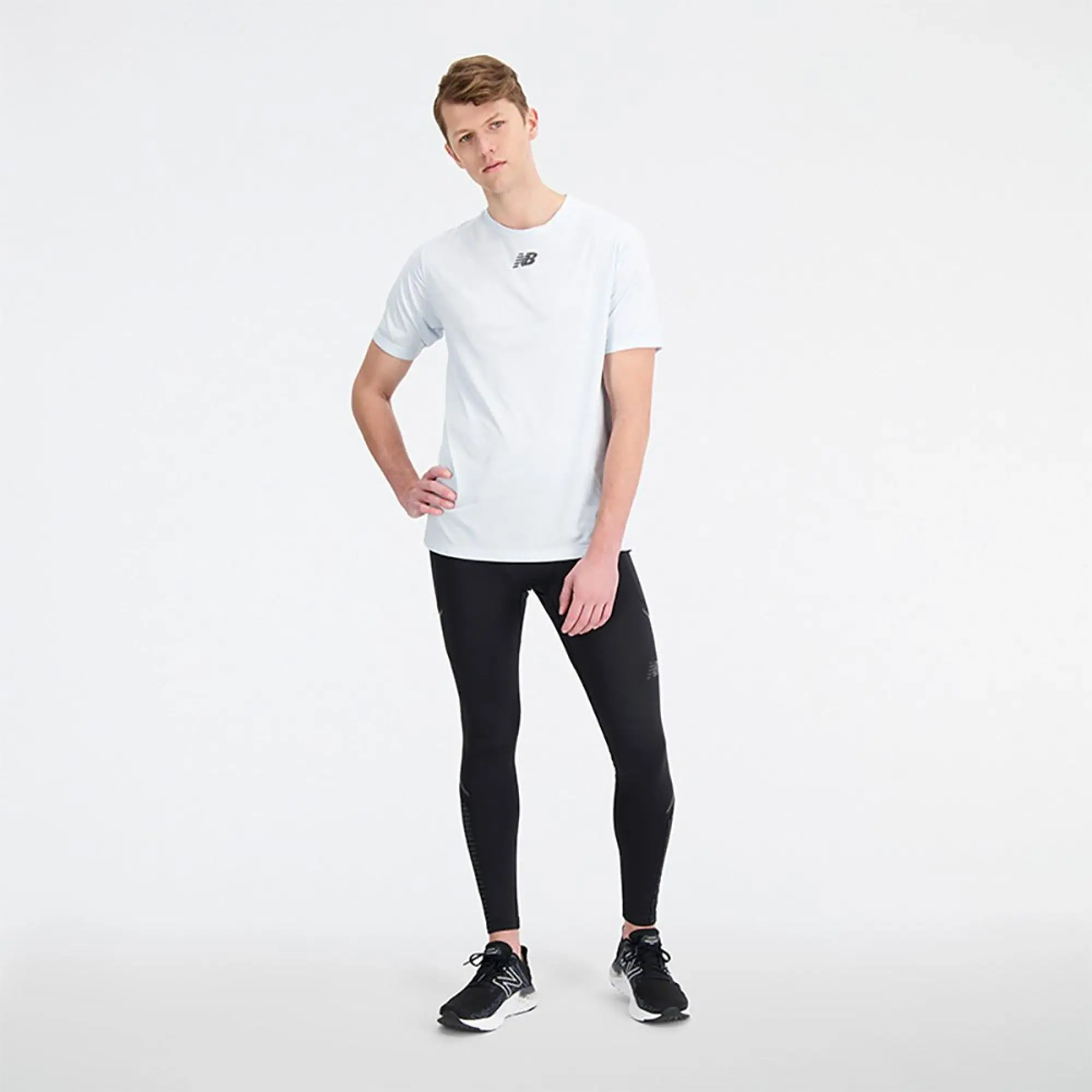 New Balance Impact Run Luminous Short Sleeve T-shirt