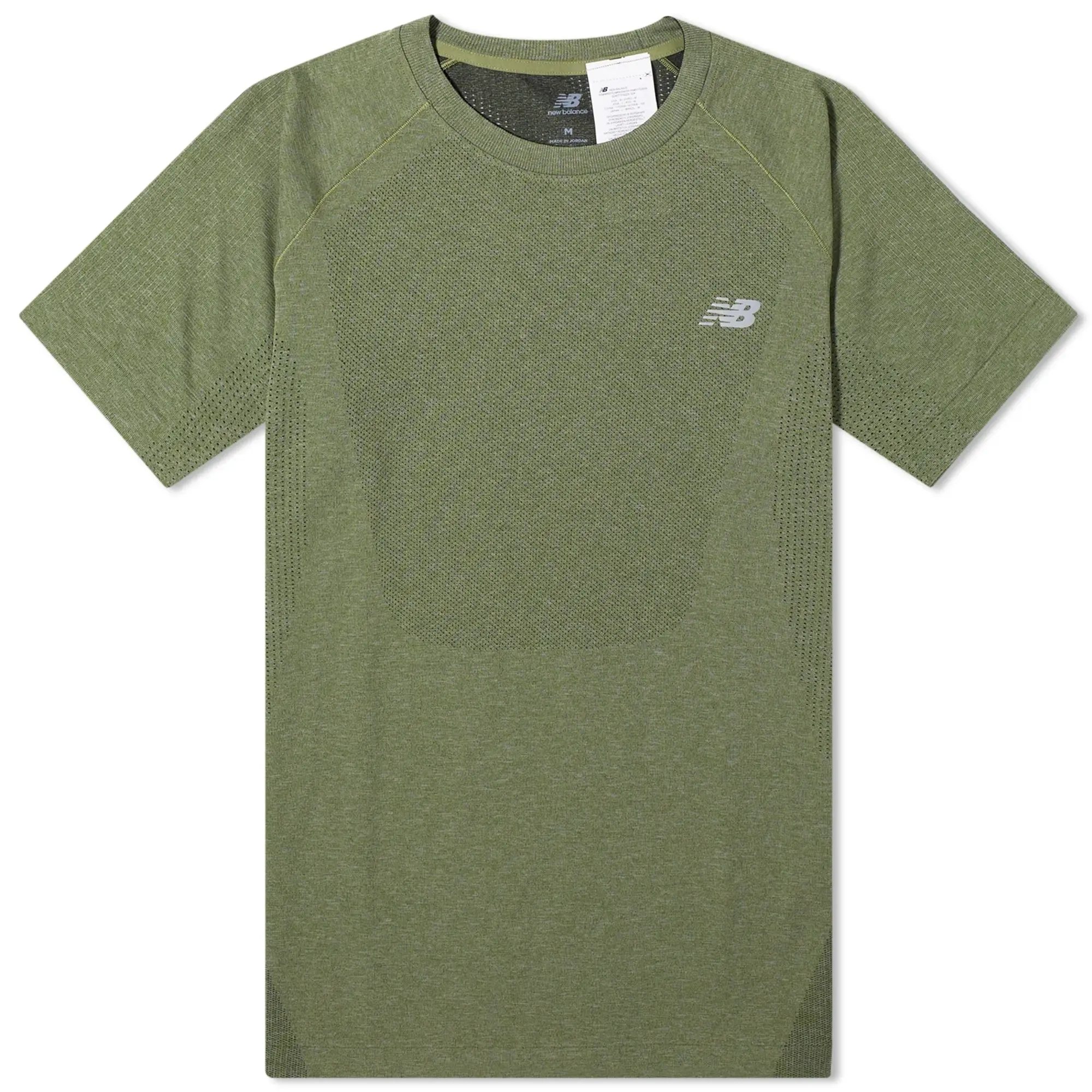 New Balance Knit T-Shirt In Green