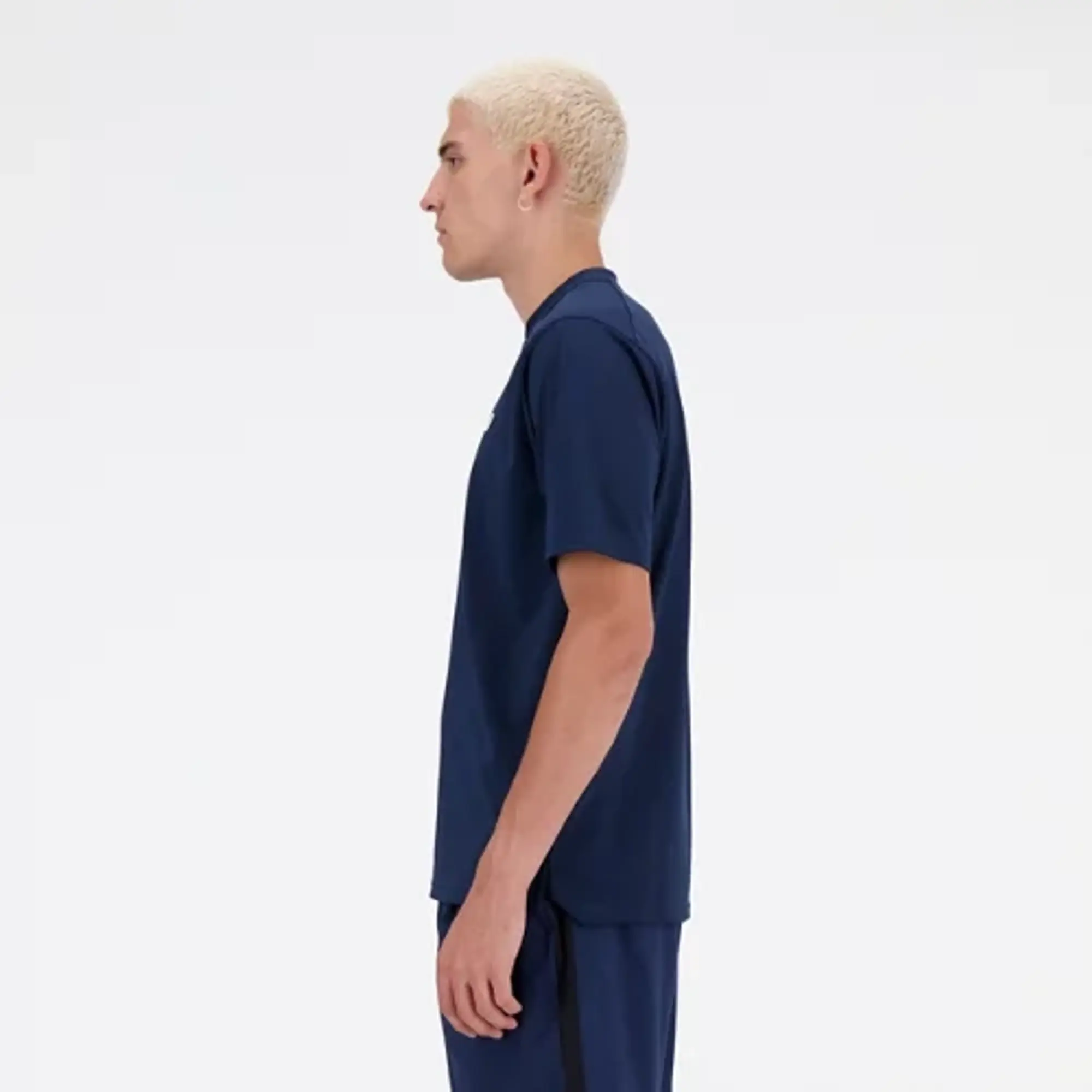 New Balance Men's Tournament Top in Blue Poly Knit