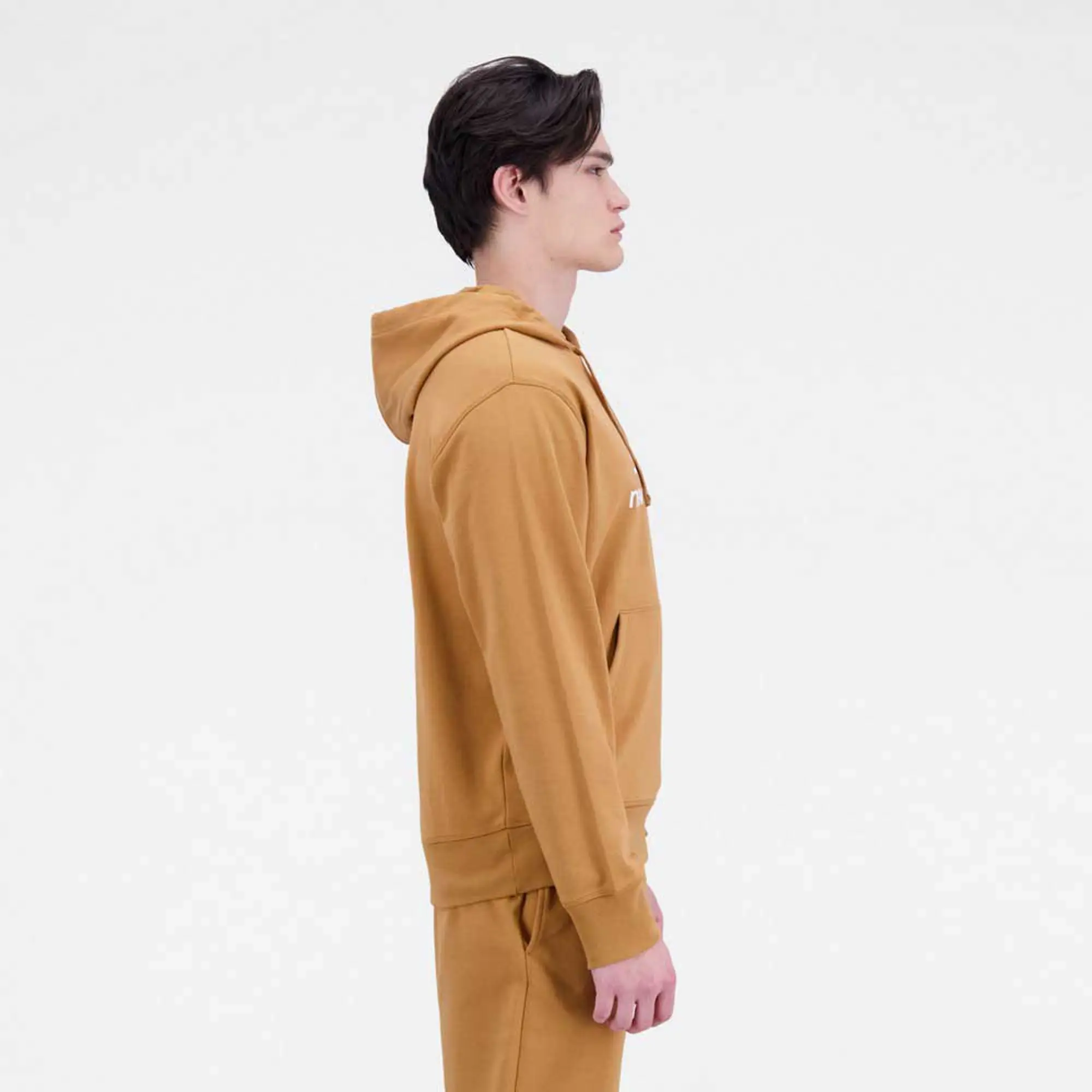 New Balance Essentials Stacked Logo French Terry Hoodie