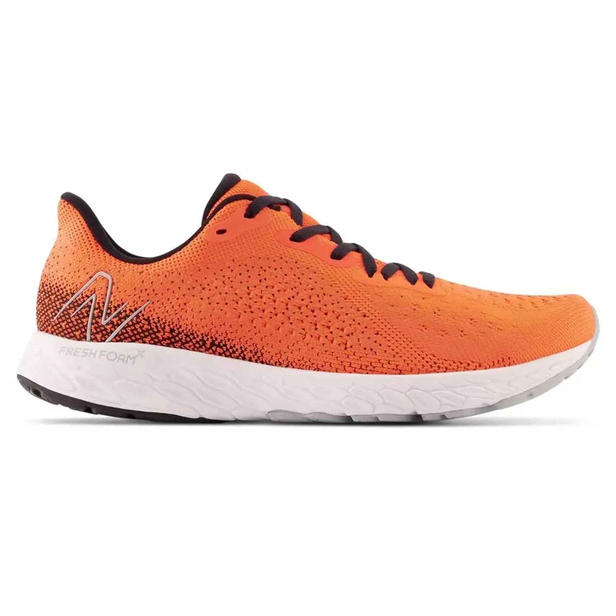 New Balance Men's Fresh Foam X Tempo v2 in Orange/Black/Grey Textile