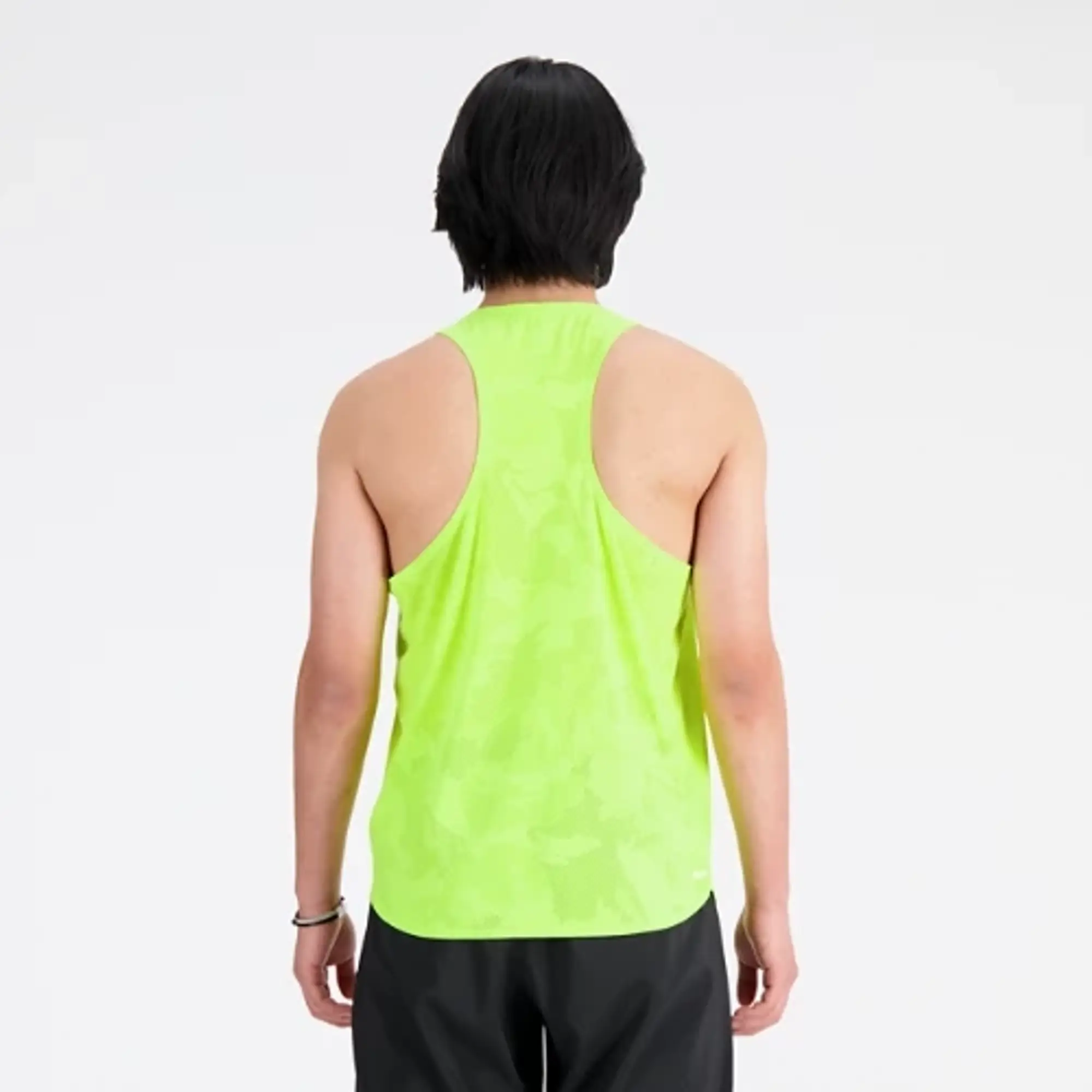 New Balance Q Speed Jacquard Singlet - Yellow