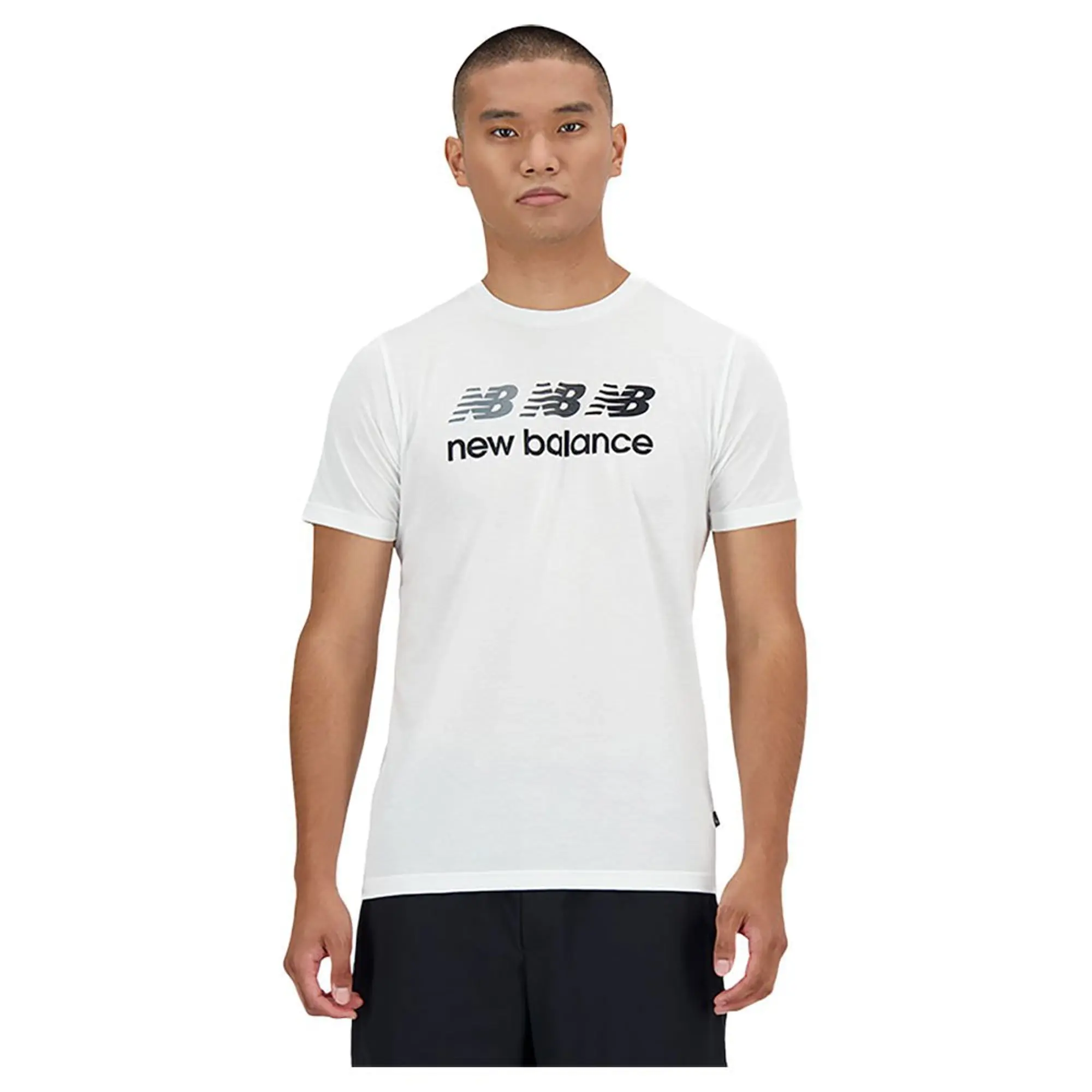 New Balance Sport Essentials Heathertech Graphic Short Sleeve T-shirt