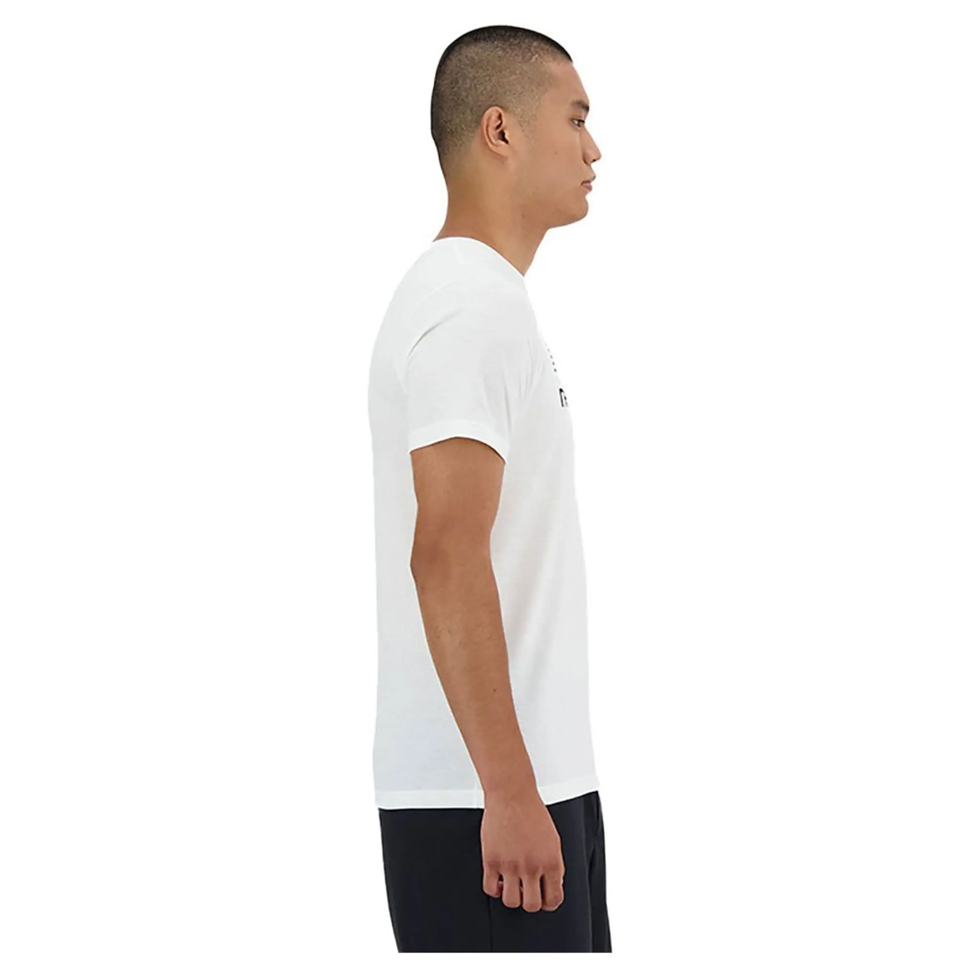 New Balance Sport Essentials Heathertech Graphic Short Sleeve T-shirt