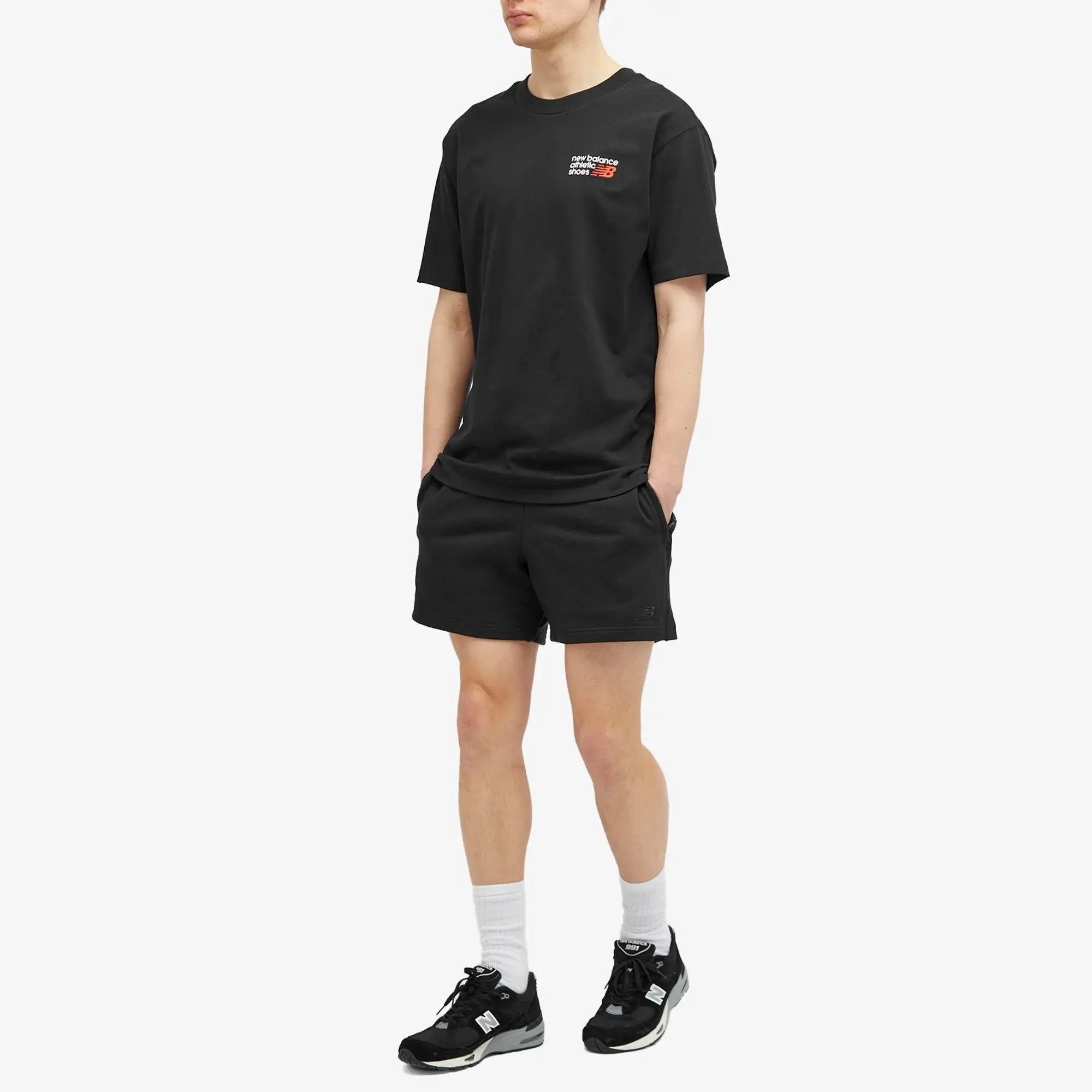 T-Shirt New Balance Athletics Premium Logo T-Shirt Black Xxl