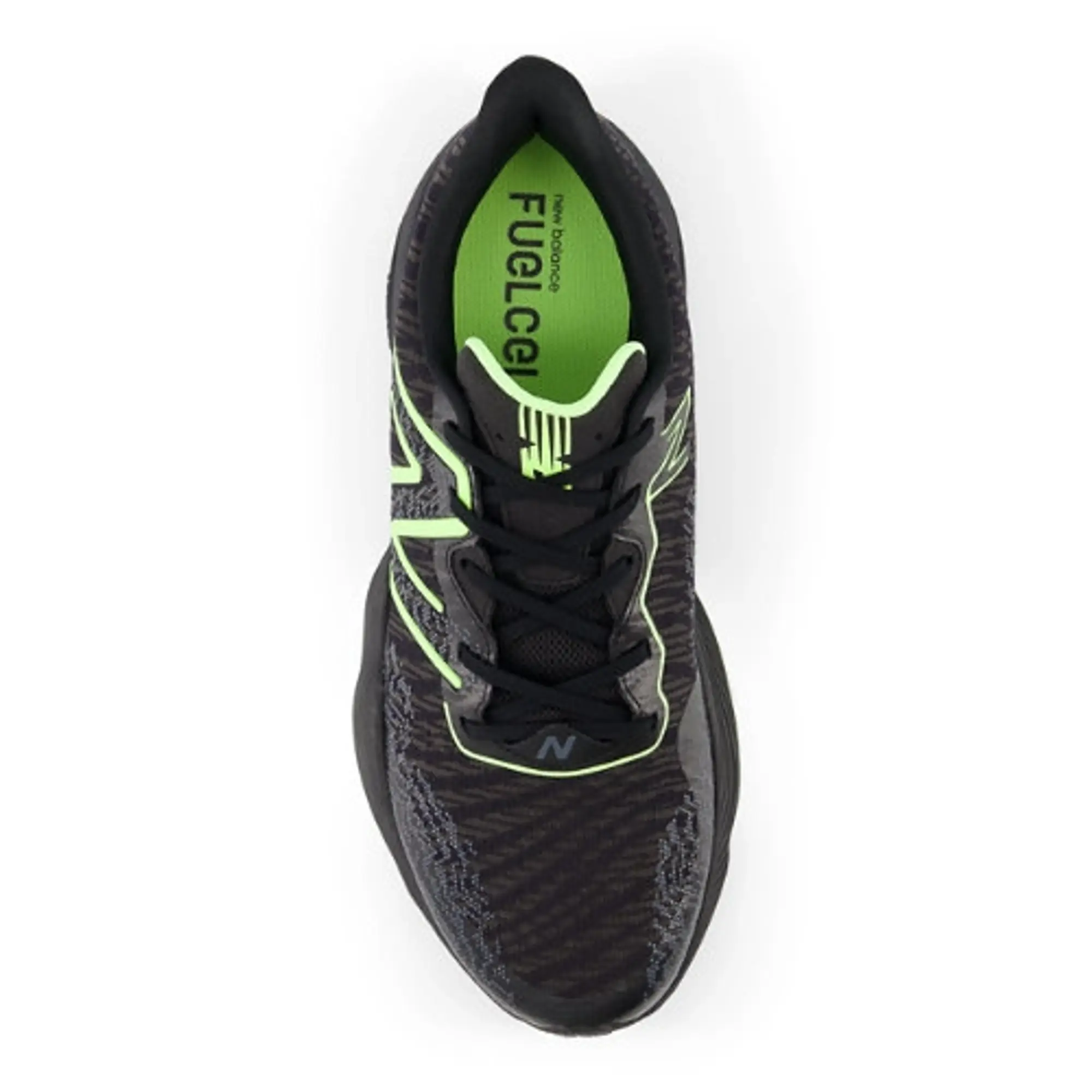 New Balance Men's FuelCell Shift TR v2 in Black/Green Textile