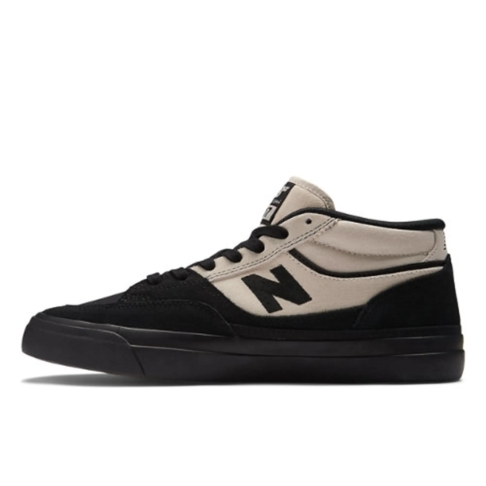 New Balance Men's NB Numeric Franky Villani 417 in Black/Grey Suede/Mesh