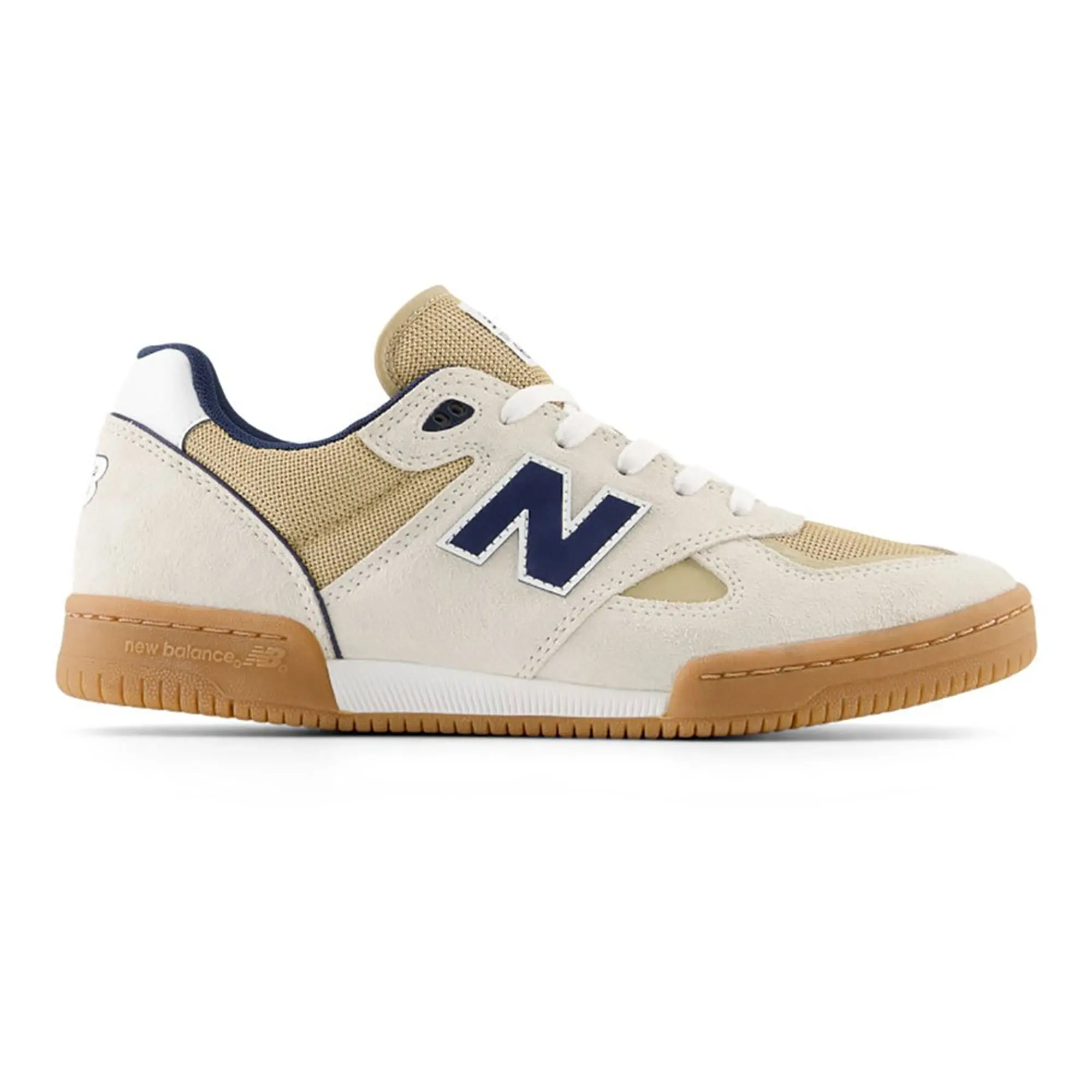 New Balance Men's NB Numeric Tom Knox 600 in White/Blue Suede/Mesh