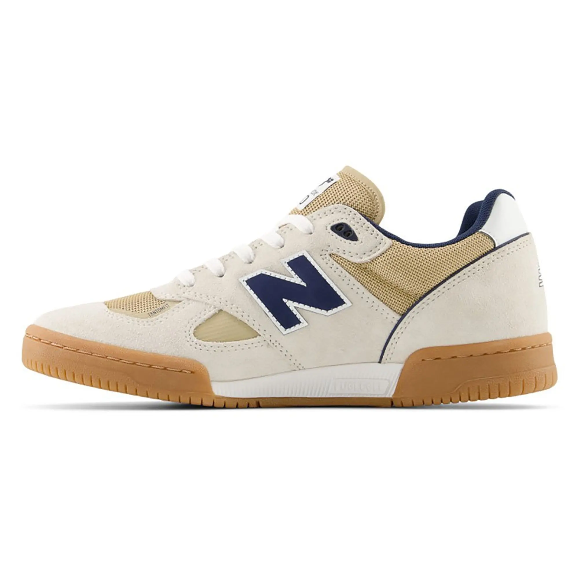 New Balance Men's NB Numeric Tom Knox 600 in White/Blue Suede/Mesh
