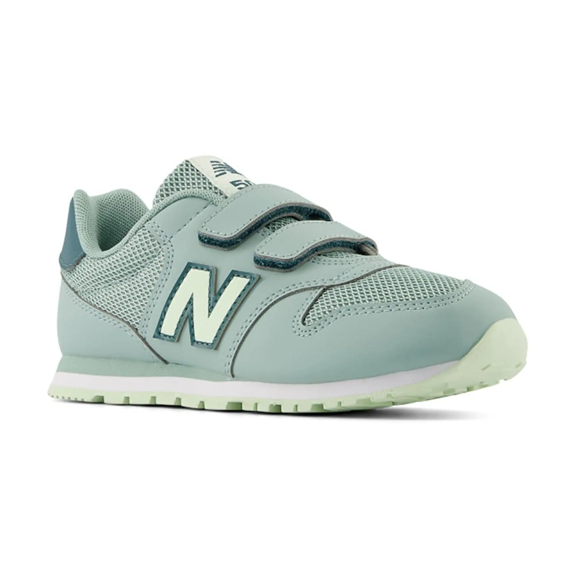 New Balance Kids' 500 Hook & Loop in Green Synthetic