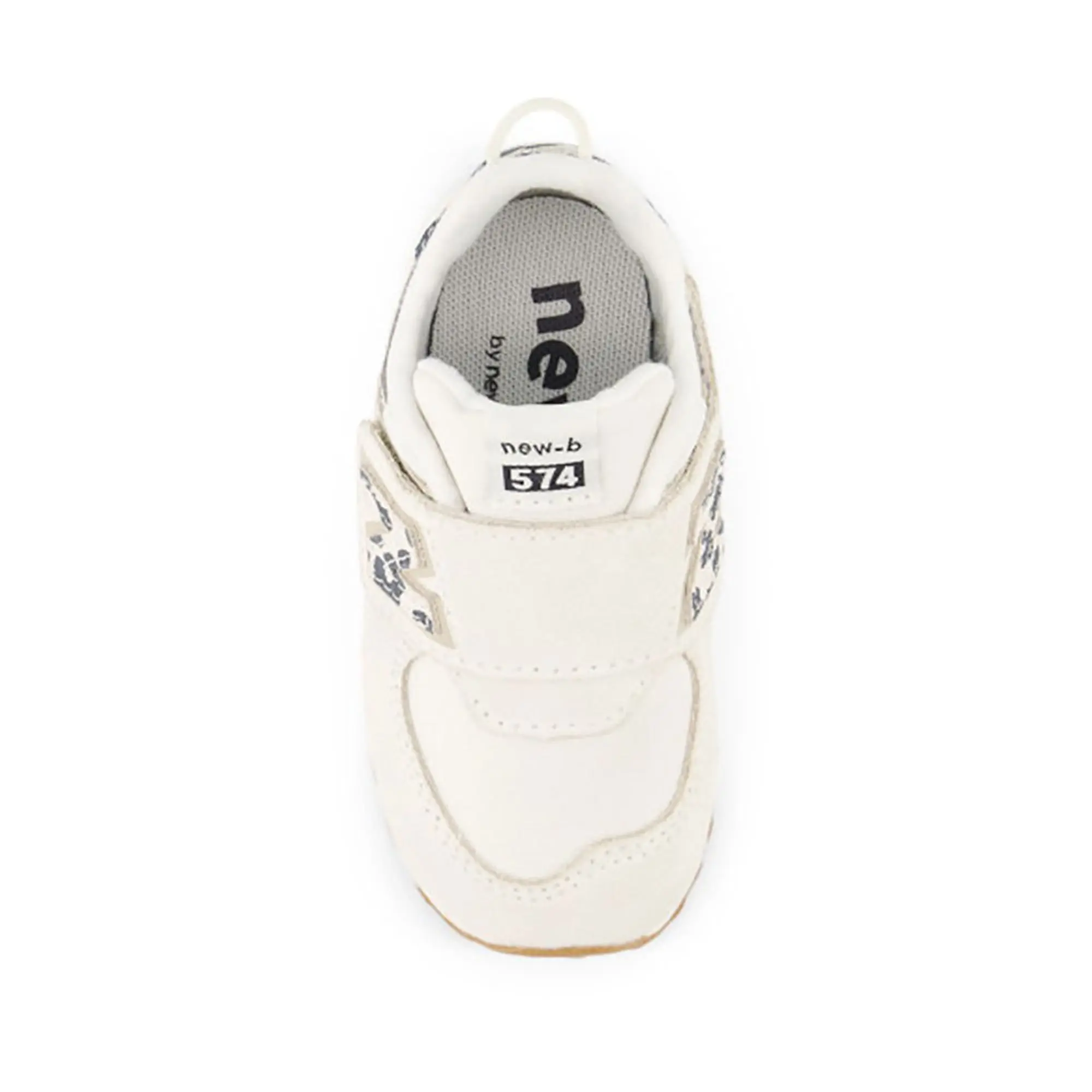 New Balance Off-White 574 V Girls Toddler Trainers
