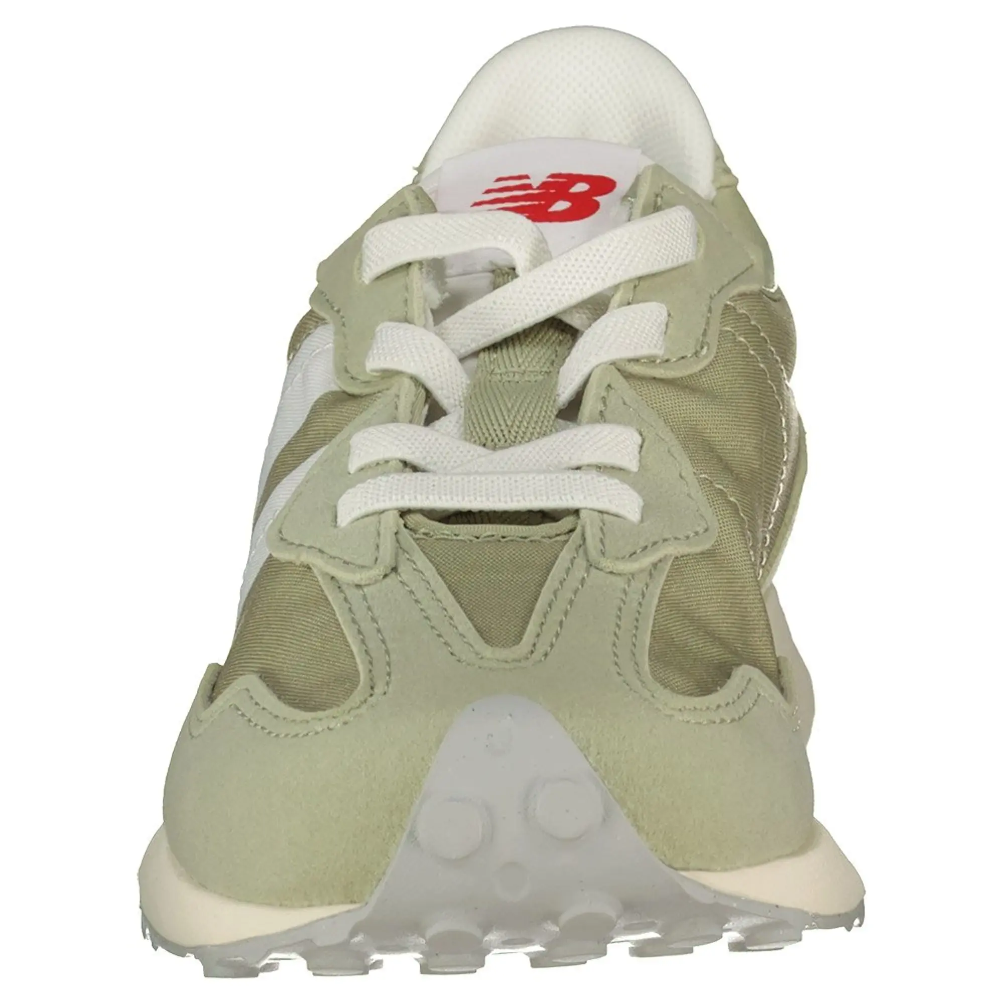 New Balance Kids' 327 in Green/White Synthetic