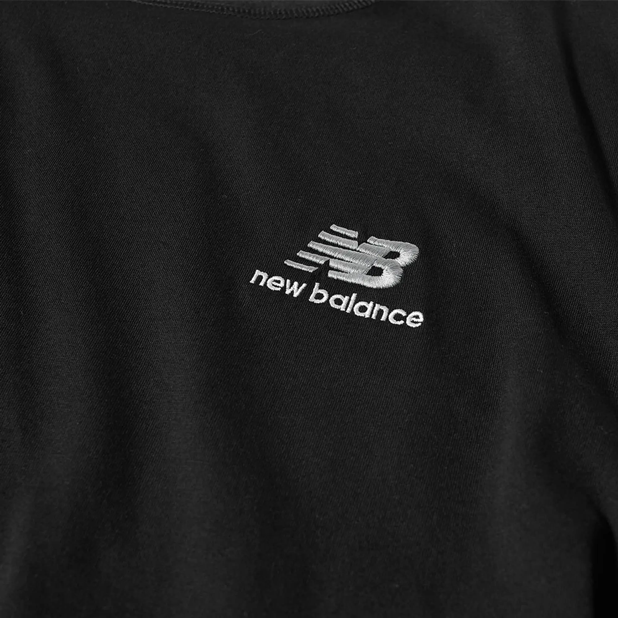 New Balance Unisex Uni-ssentials Cotton T-Shirt in Black