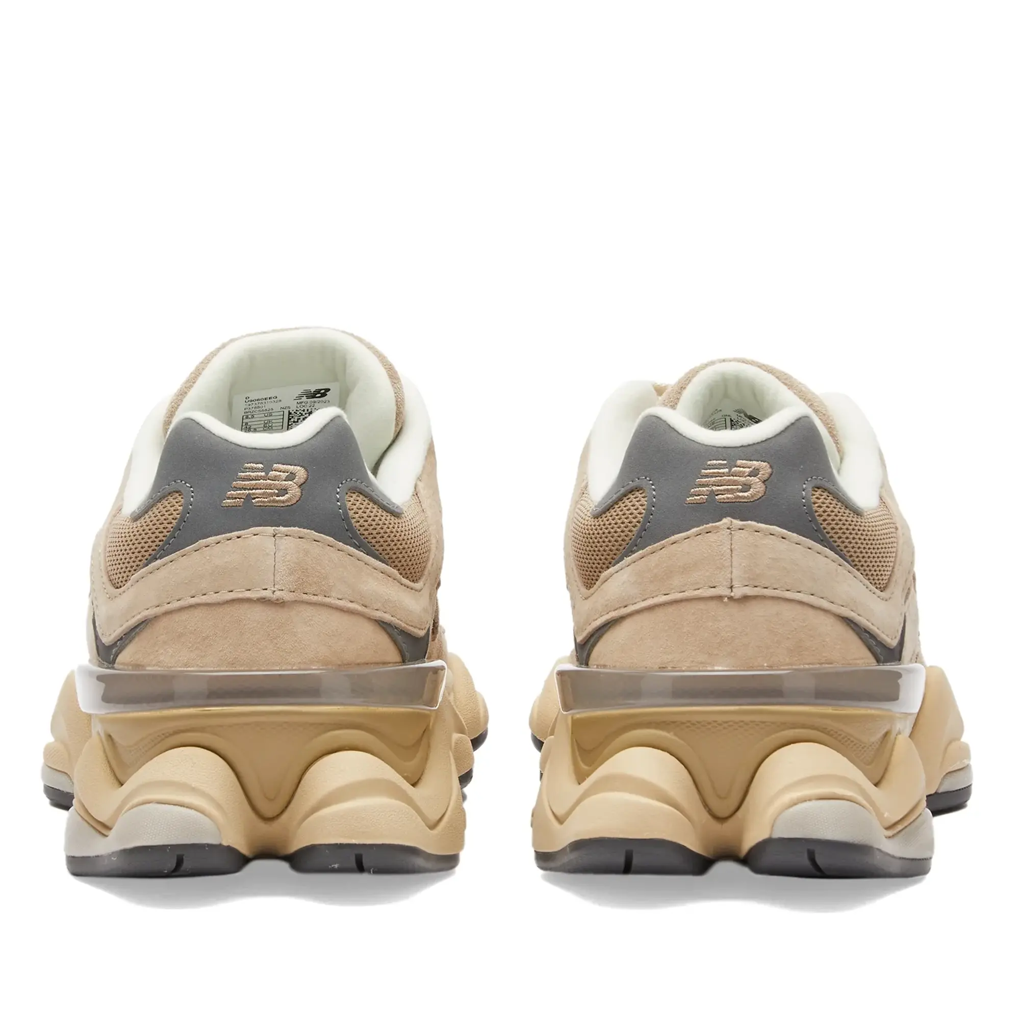 New Balance 9060 Trainers In Beige And Navy-Neutral