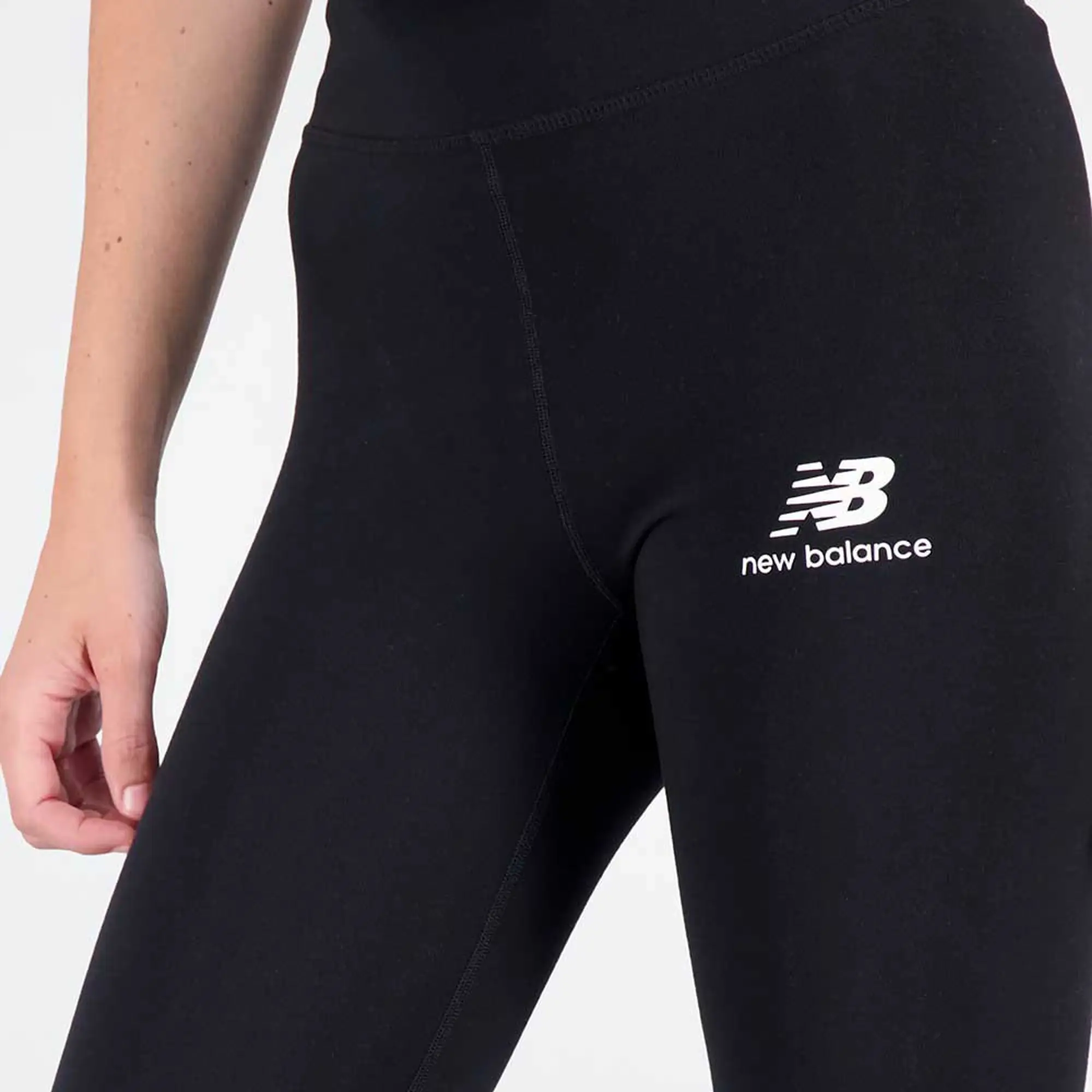 New Balance Essentials Stacked Logo Cotton Leggings