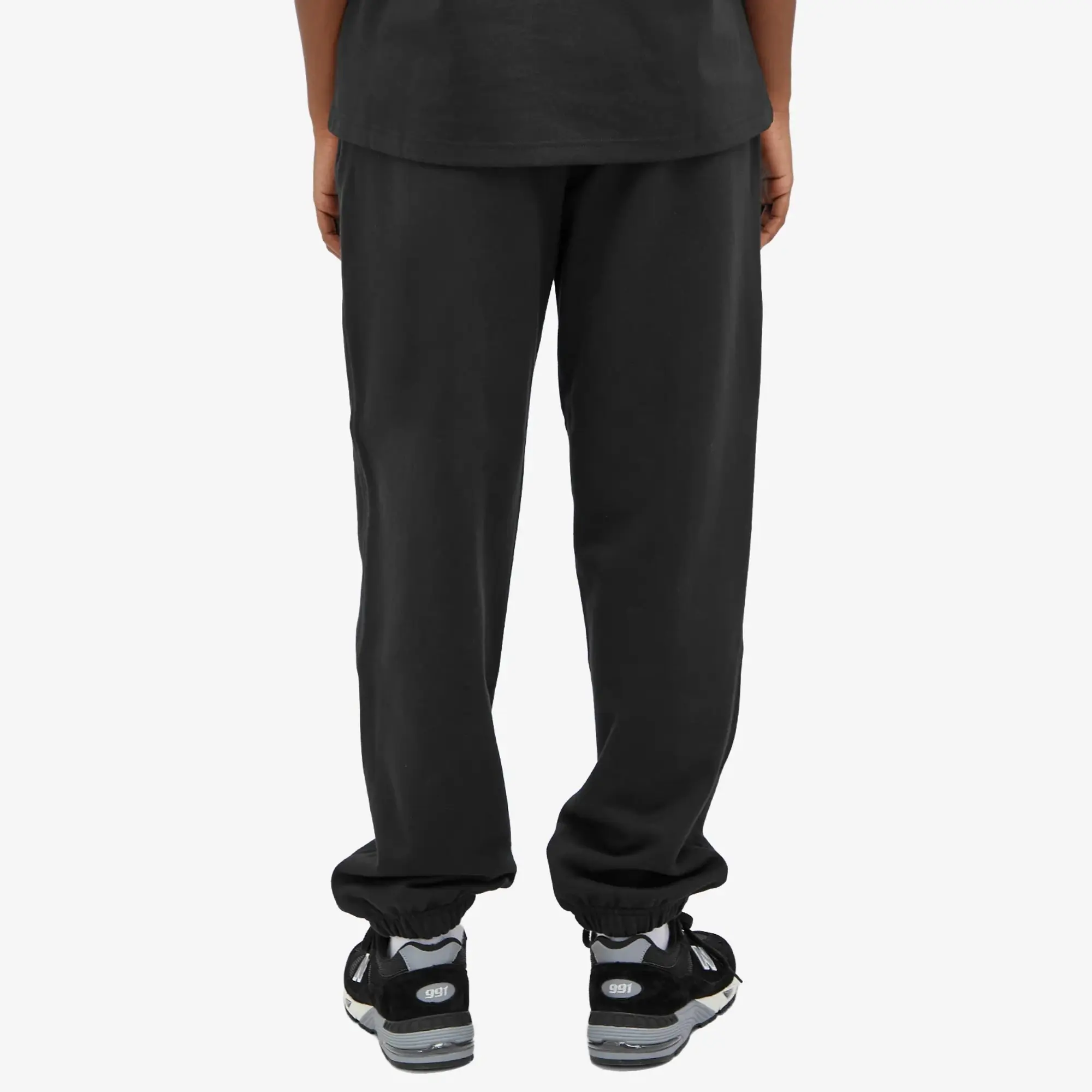 New Balance Women's Athletics French Terry Jogger in Black Cotton