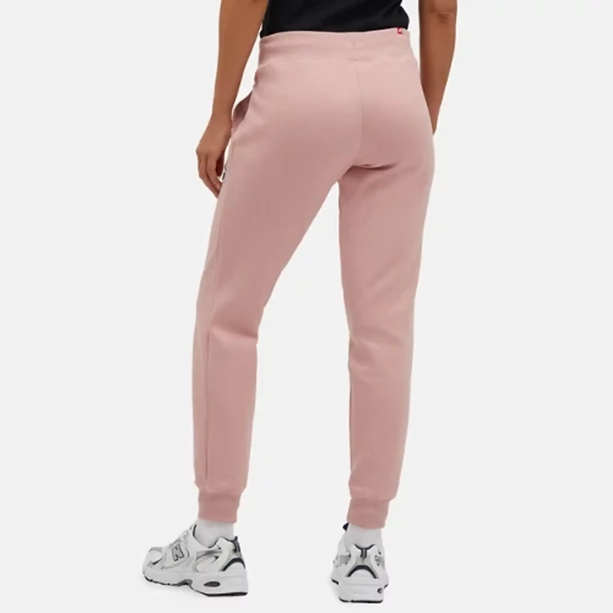 New Balance Women's NB Small Logo Pants in Pink Cotton