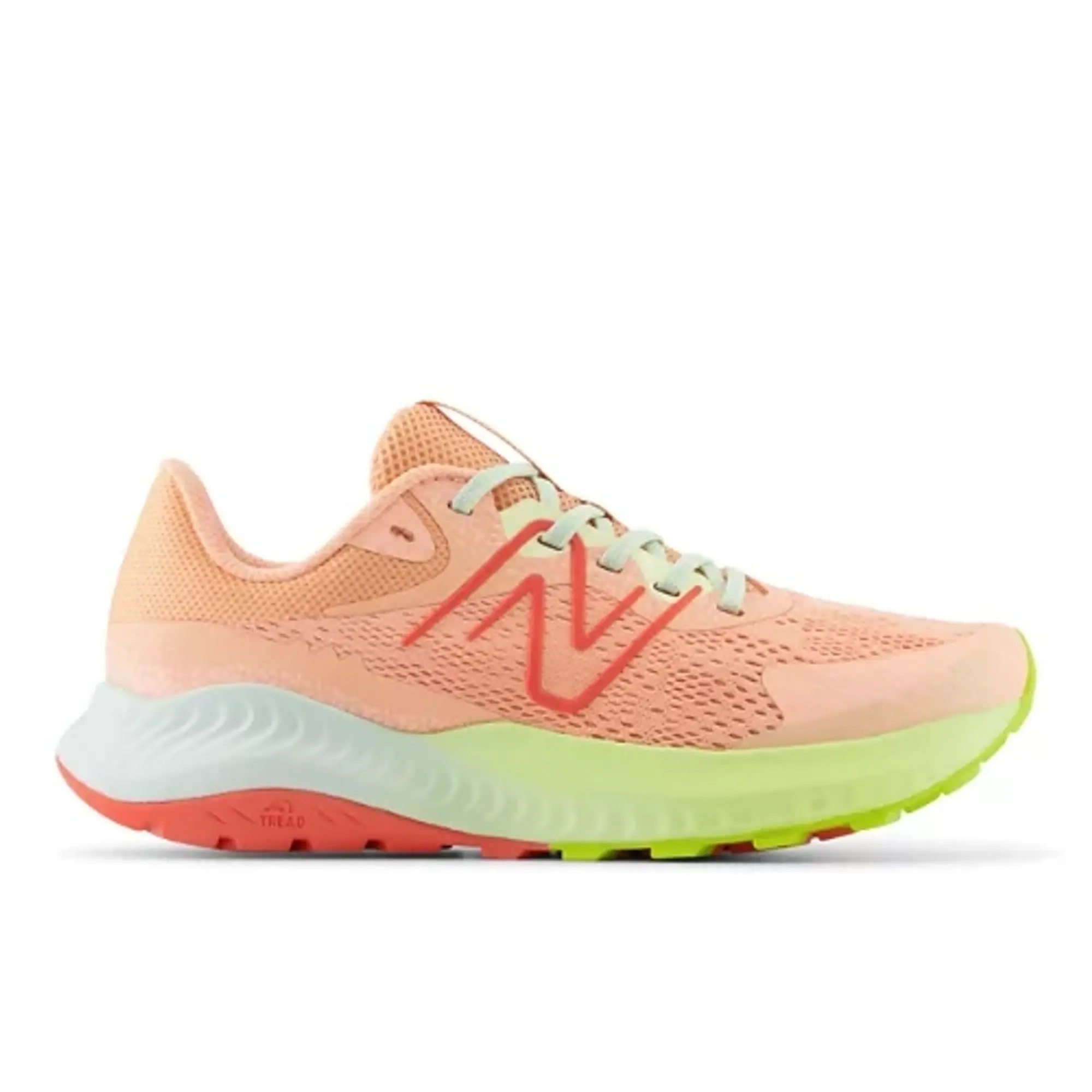 New Balance Women's DynaSoft Nitrel V5 in Orange/Yellow/Green Textile