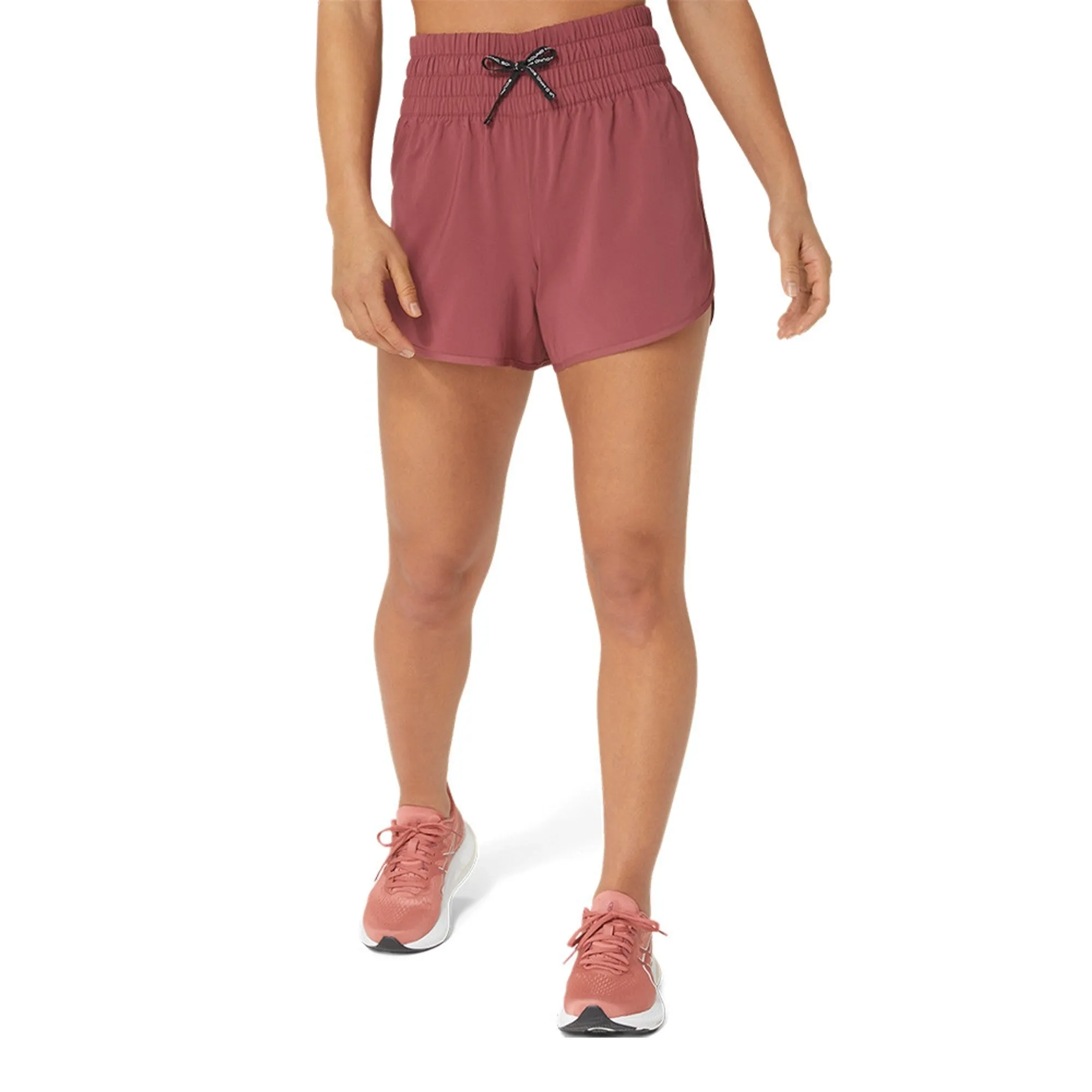 ASICS Nagino 4in Run Shorts Women - Red