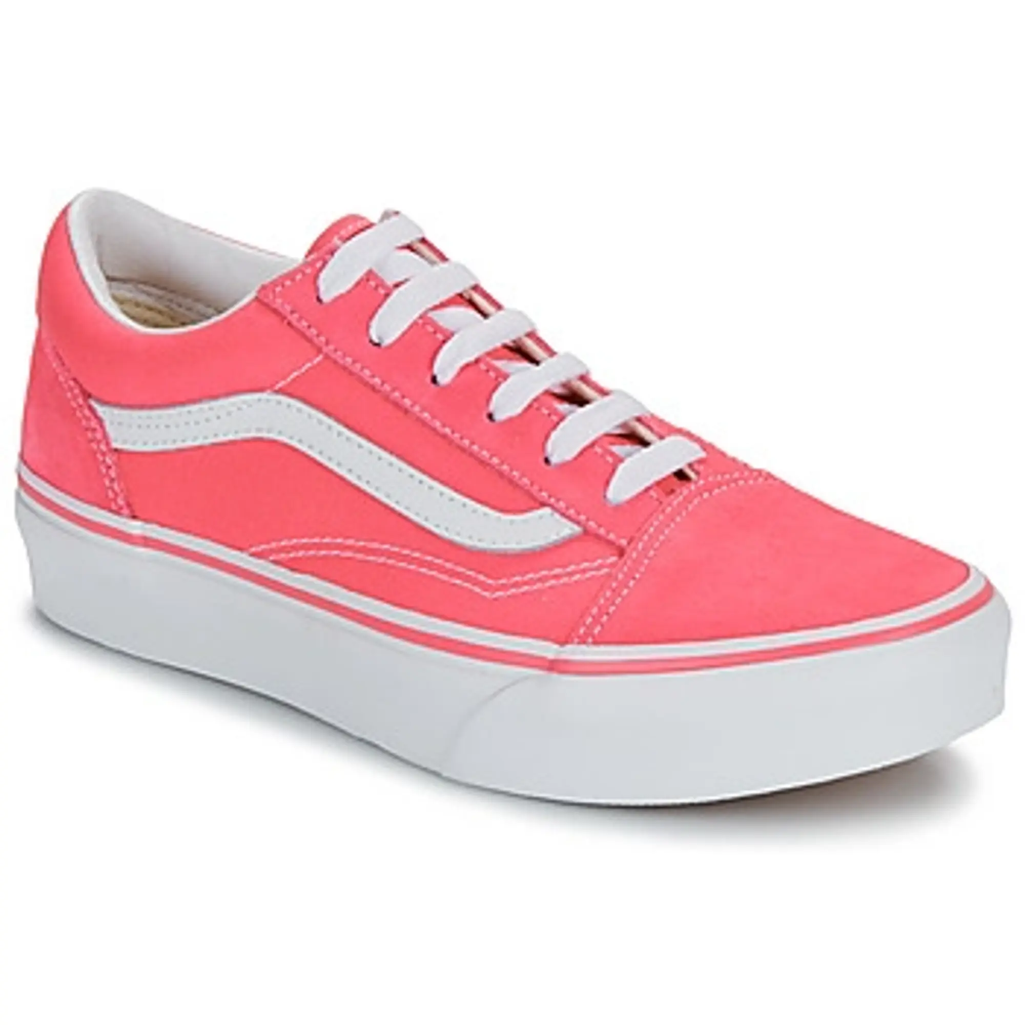 Vans Old Skool Platform HONEY SUCKLE girls s Children s Shoes Trainers in Pink VN0009PDG3X FOOTY.COM