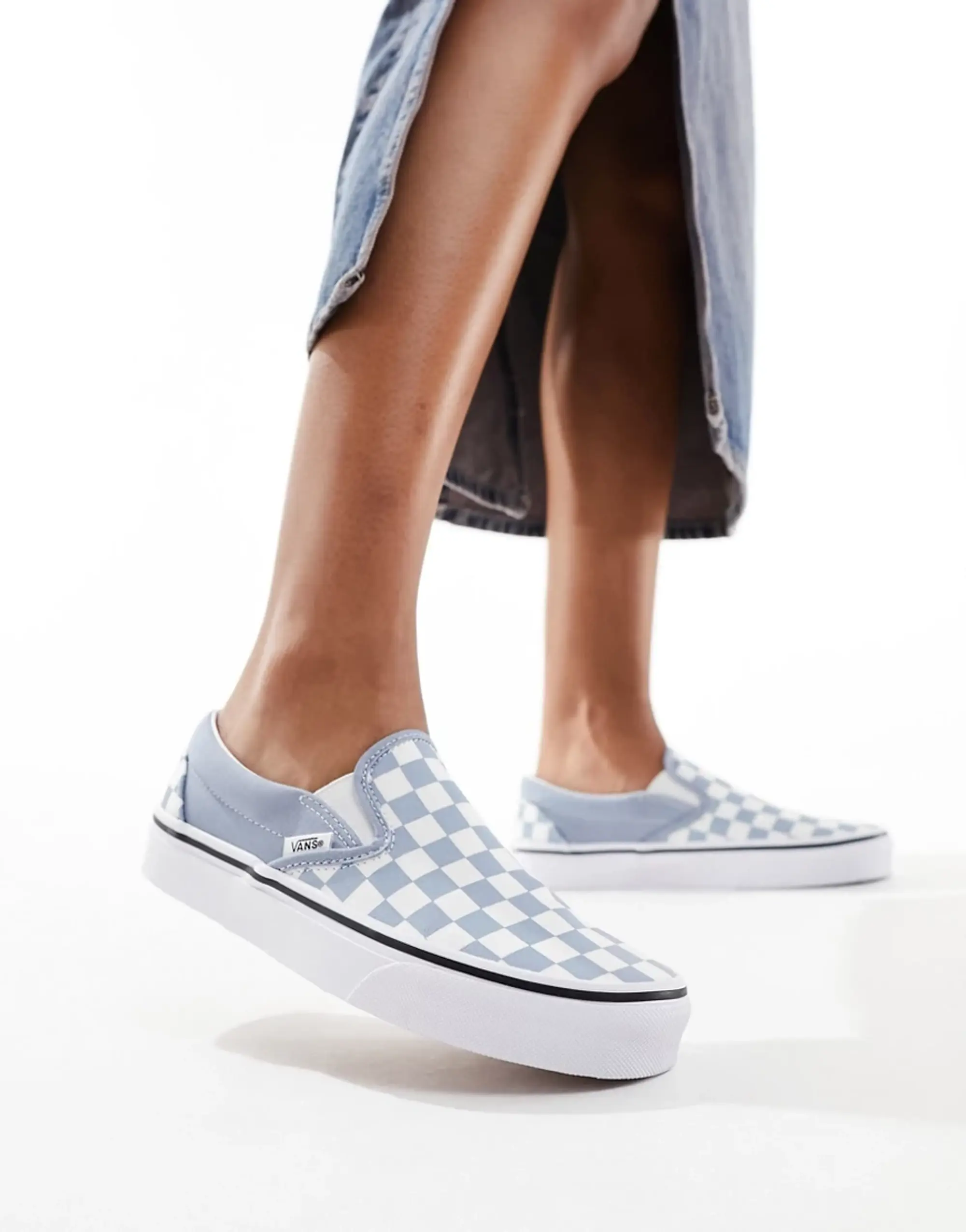 Pastel checkerboard vans hotsell