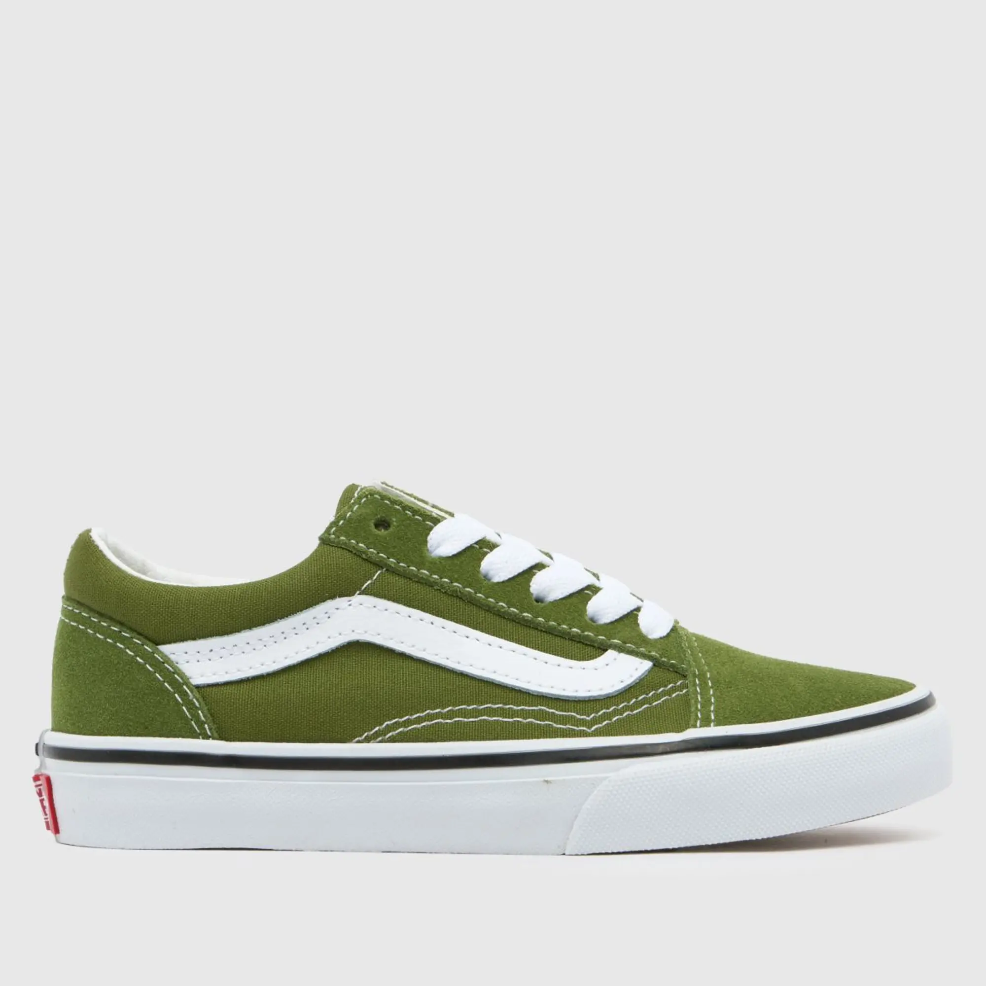 Vans - Kids Old Skool Shoes (4-8 Years), Green