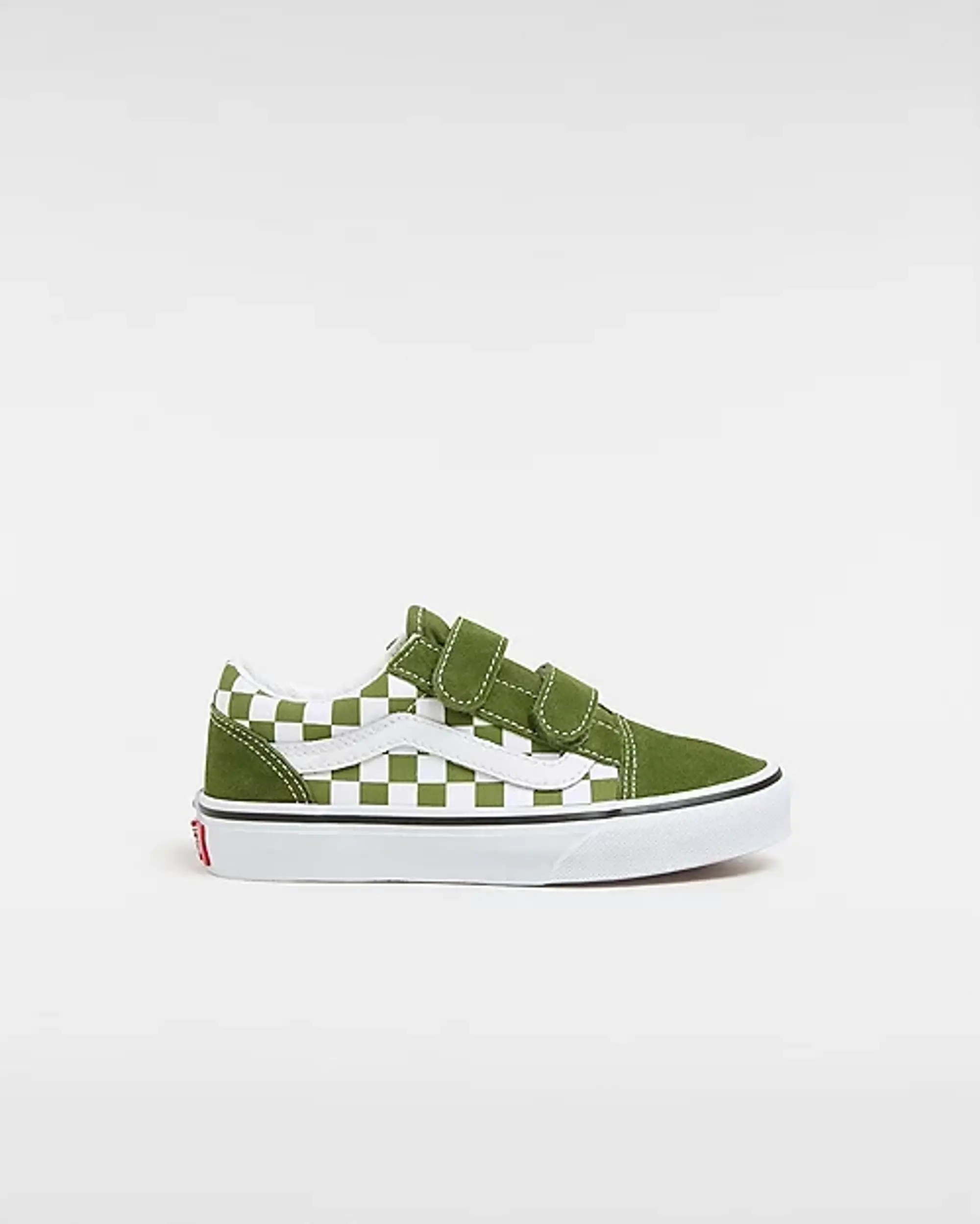 Vans - Kids Old Skool Hook And Loop Shoes (4-8 Years), Green