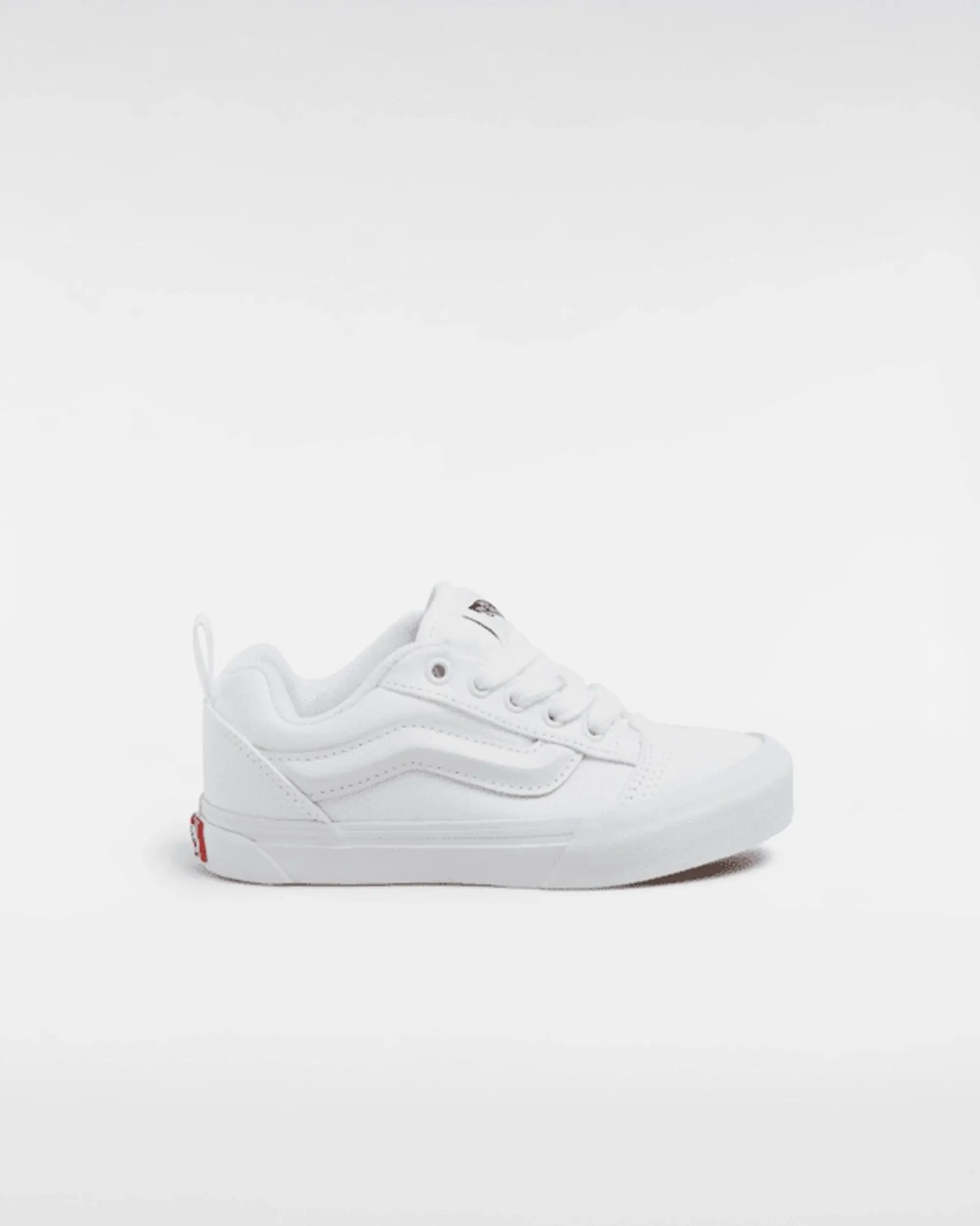 Vans - Kids Knu Skool Shoes (4-8 Years), White