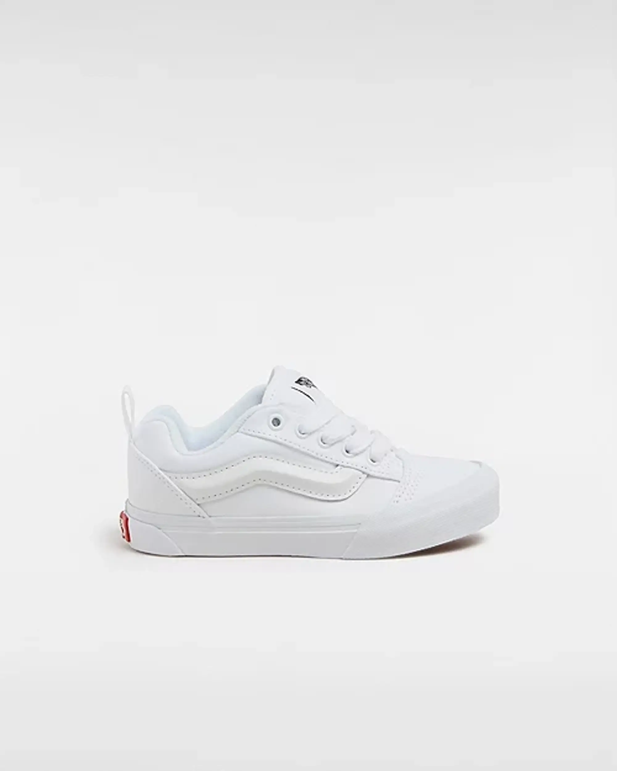 Vans - Kids Knu Skool Shoes (4-8 Years), White