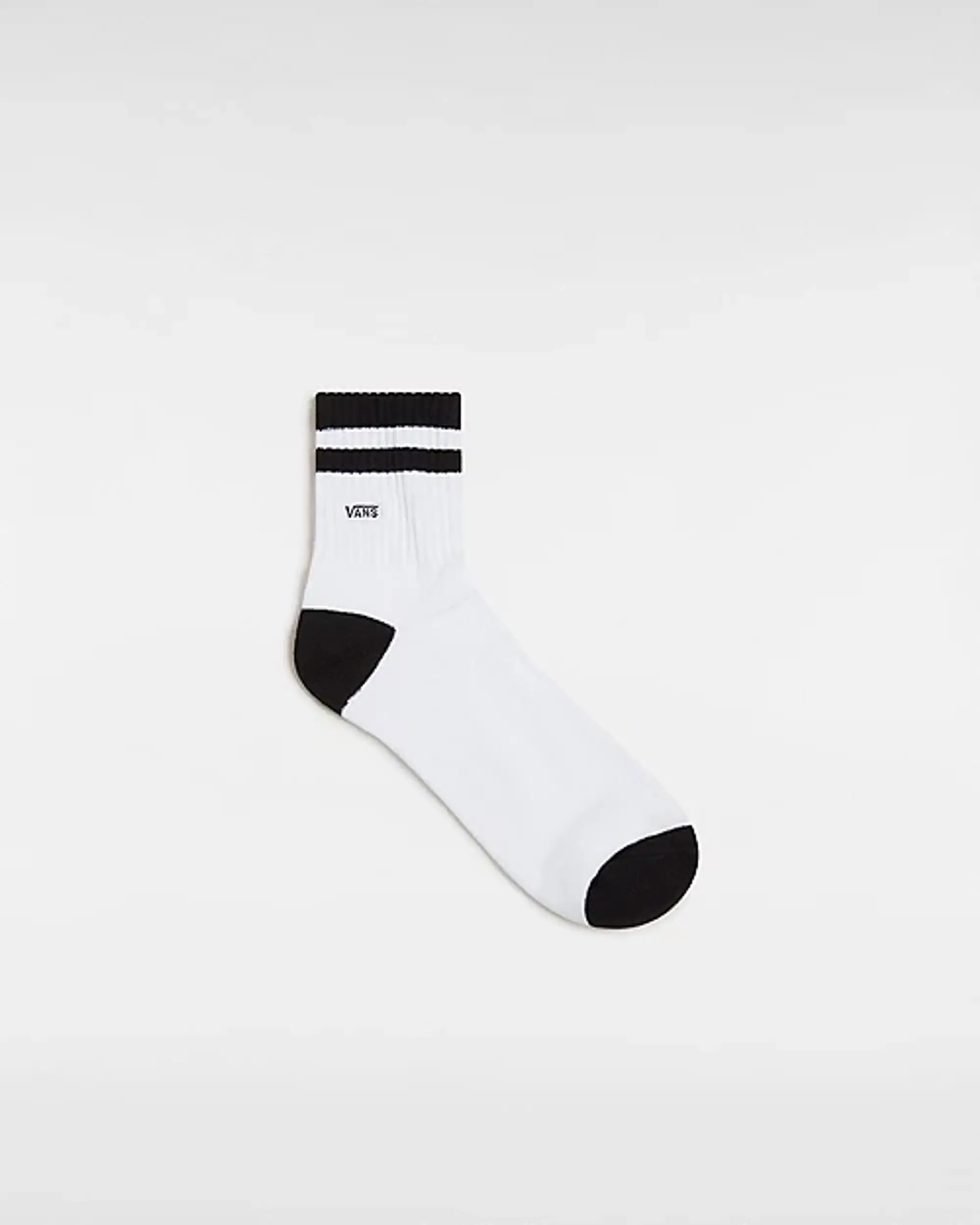 Vans Vans Half Crew Socks (1 Pair) (White/Black) Unisex White