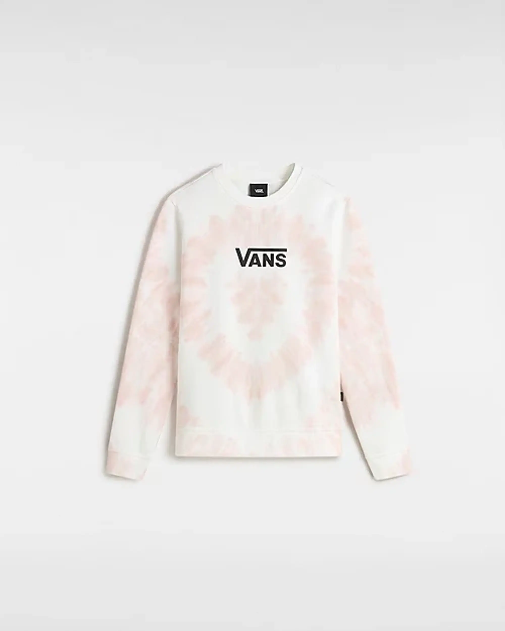 Vans  TIE-DYE HEART CREW  girls's Children's Sweatshirt in White