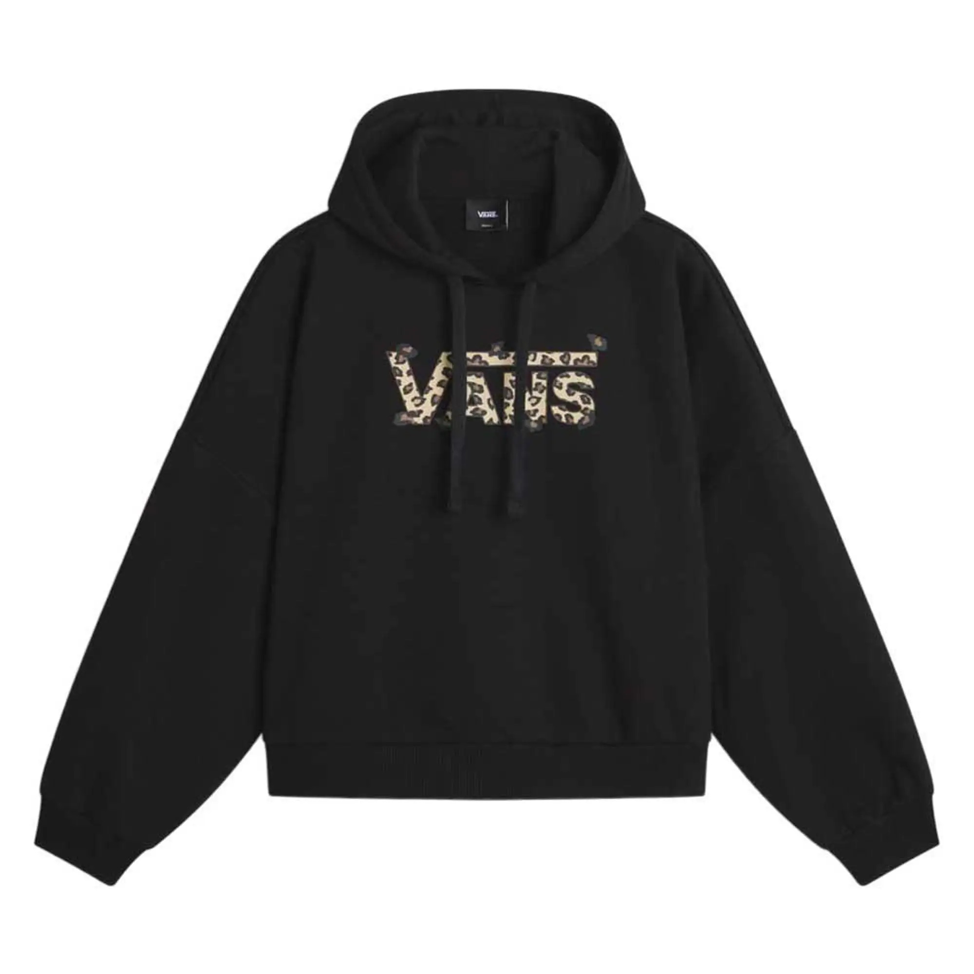 Vans  ANIMALIER LOOSE HOODIE  women's Sweatshirt in Black