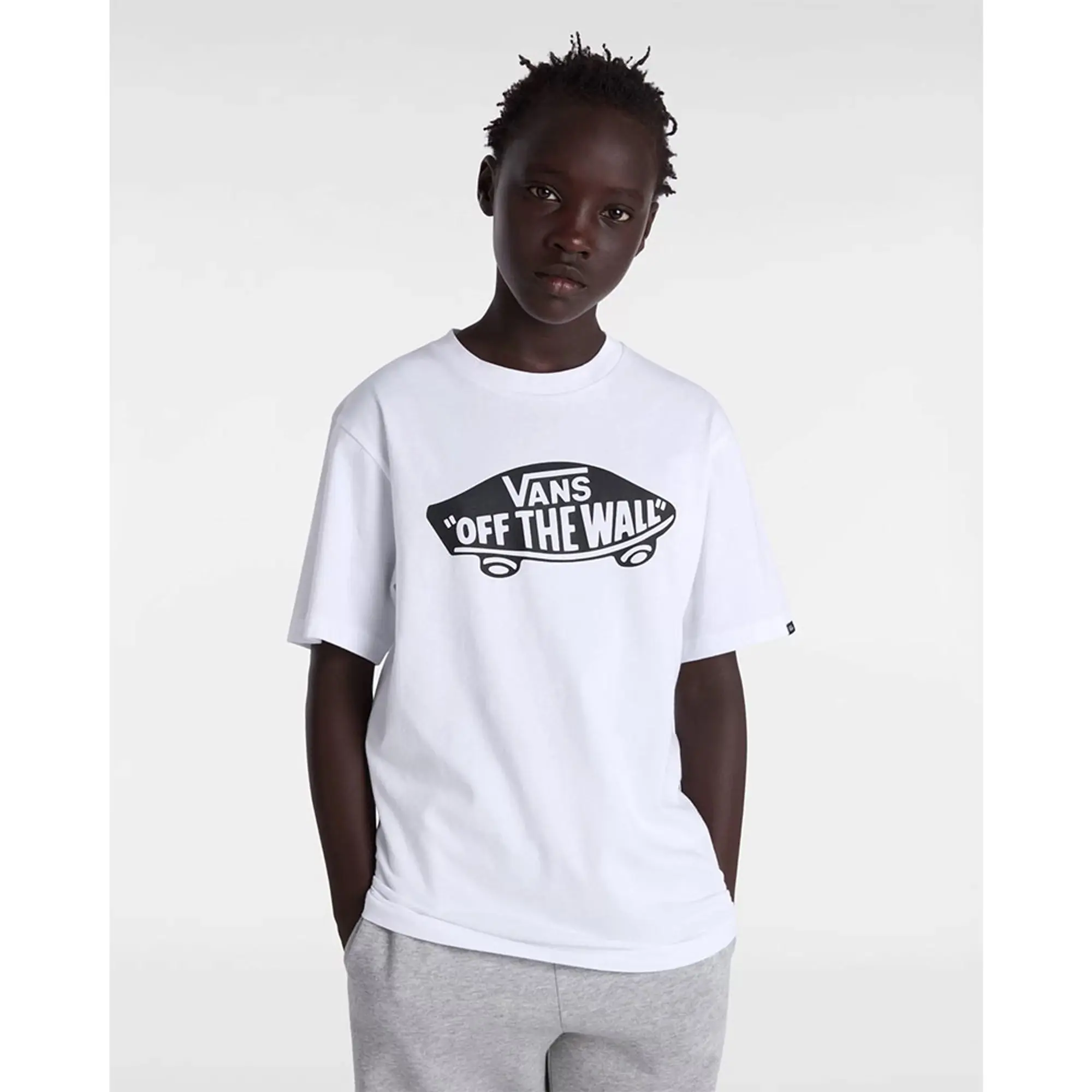Vans - Kids Style 76 T-Shirt (8-14 Years), White
