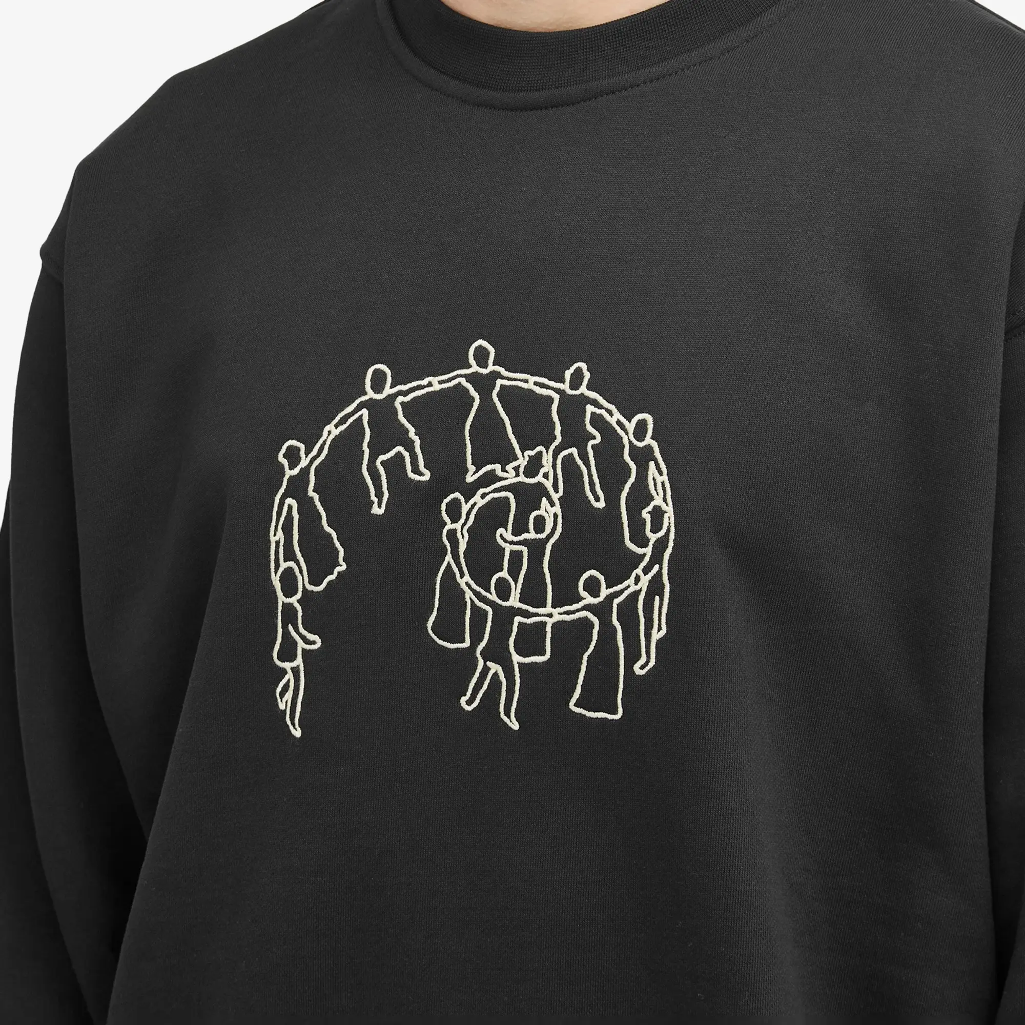 Vans - Skate Hold Hands Pullover Sweatshirt, Man, Black
