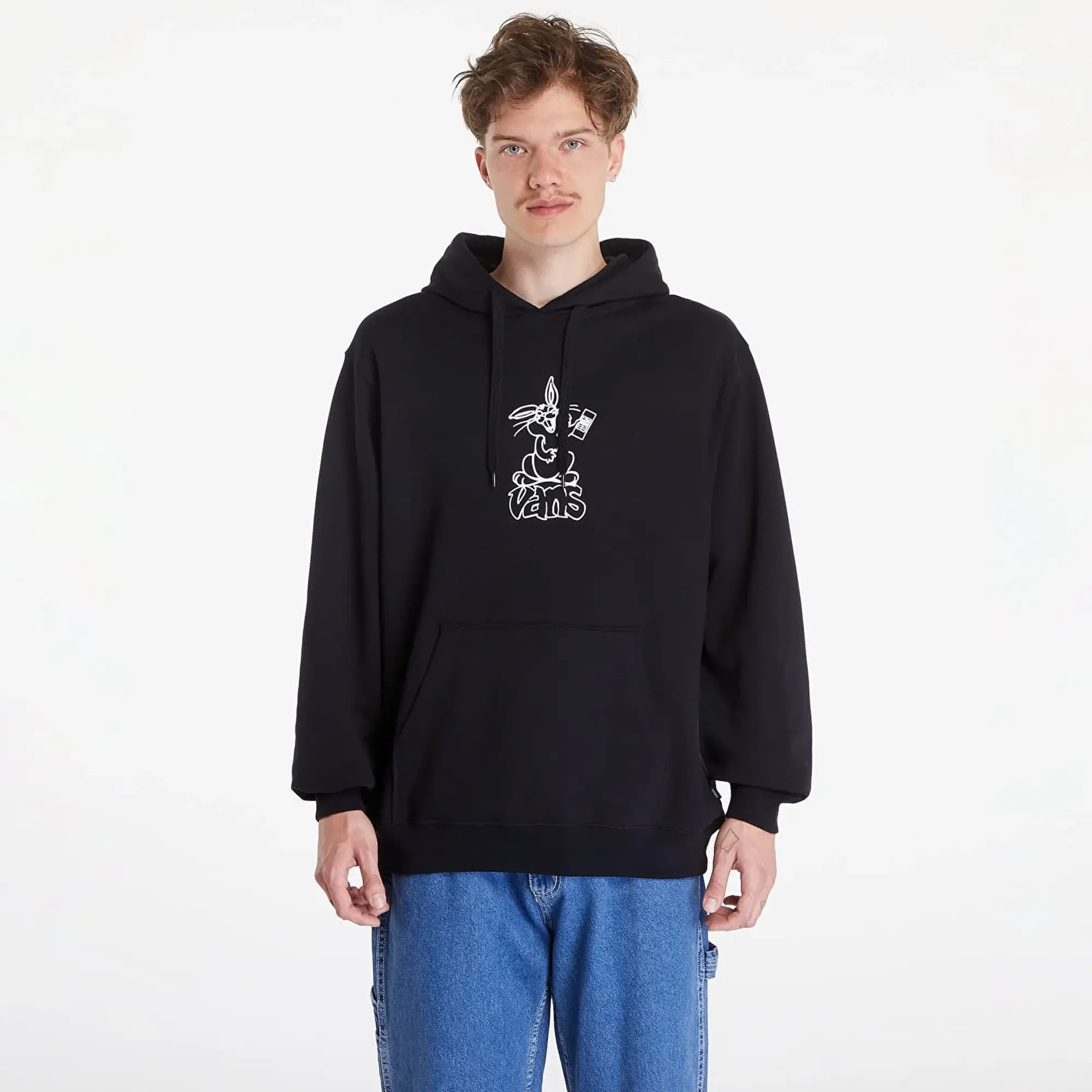 Sweatshirt Vans Crazy Eddy 66 Loose Pullover Black S