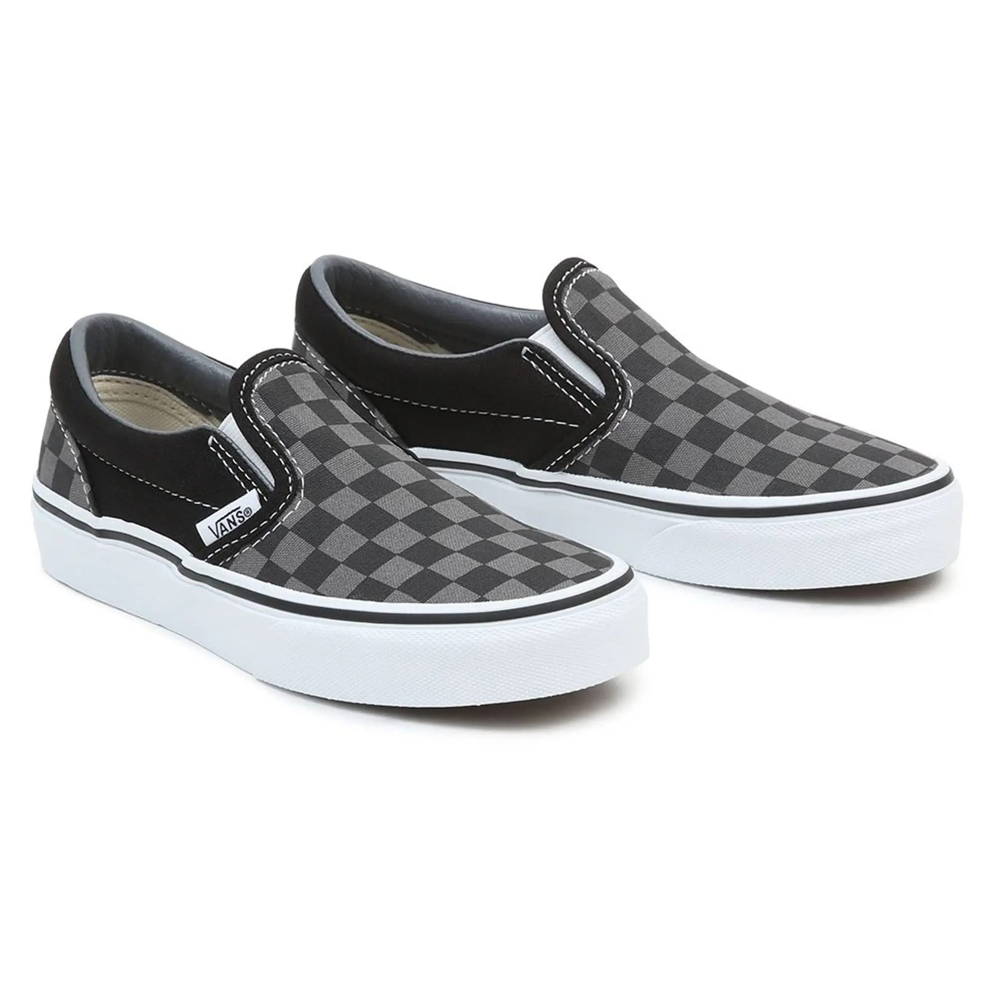 Childrens grey vans best sale