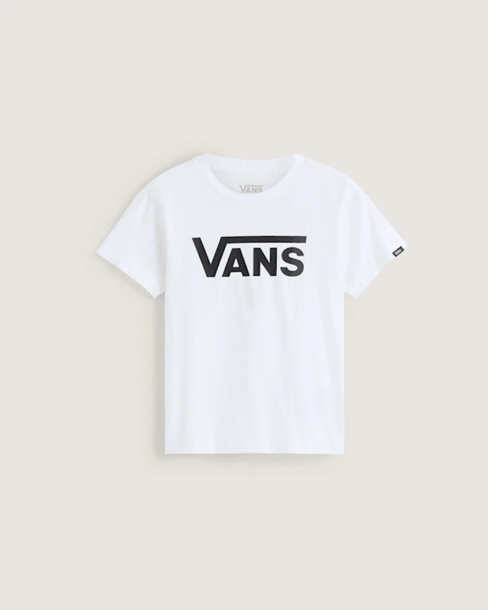 Vans Little Kids Vans Classic Kids T-Shirt (2-8 Years) (White/Black) Little Kids White