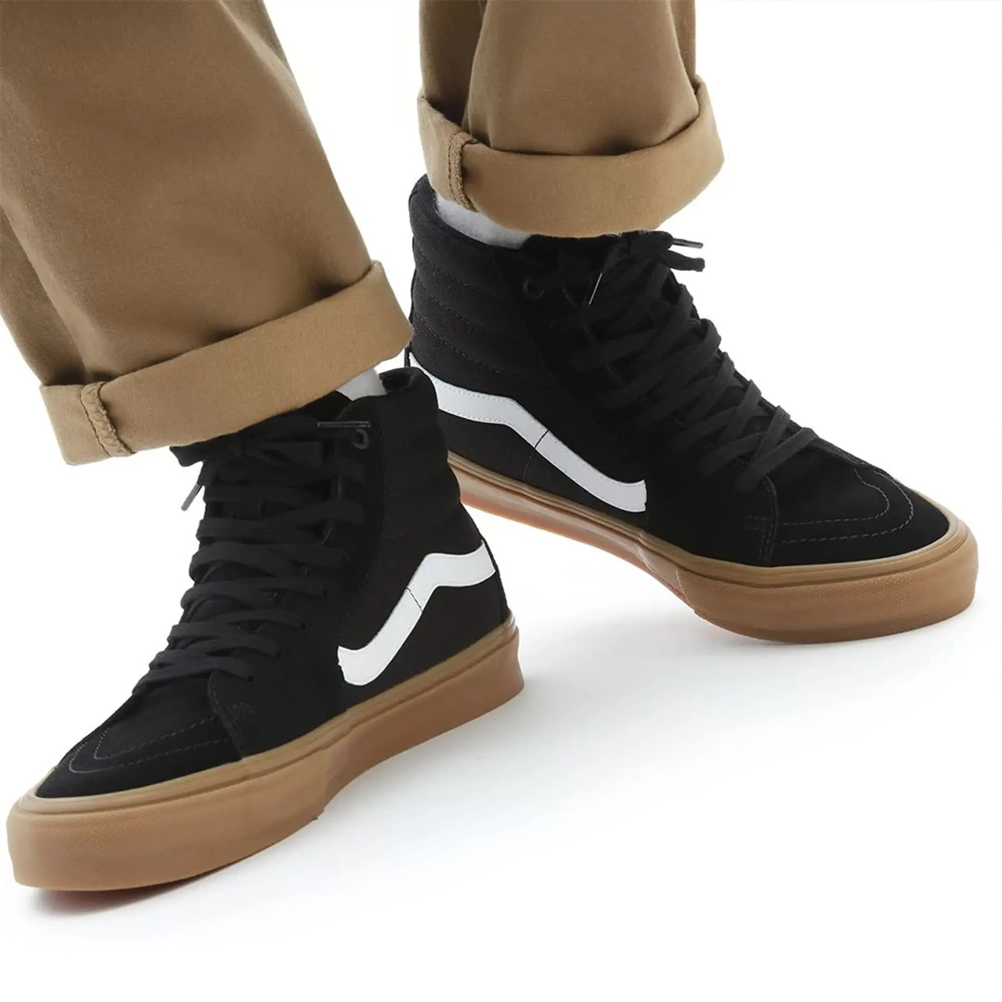 Vans - Skate Sk8-Hi Shoes, Man, Black