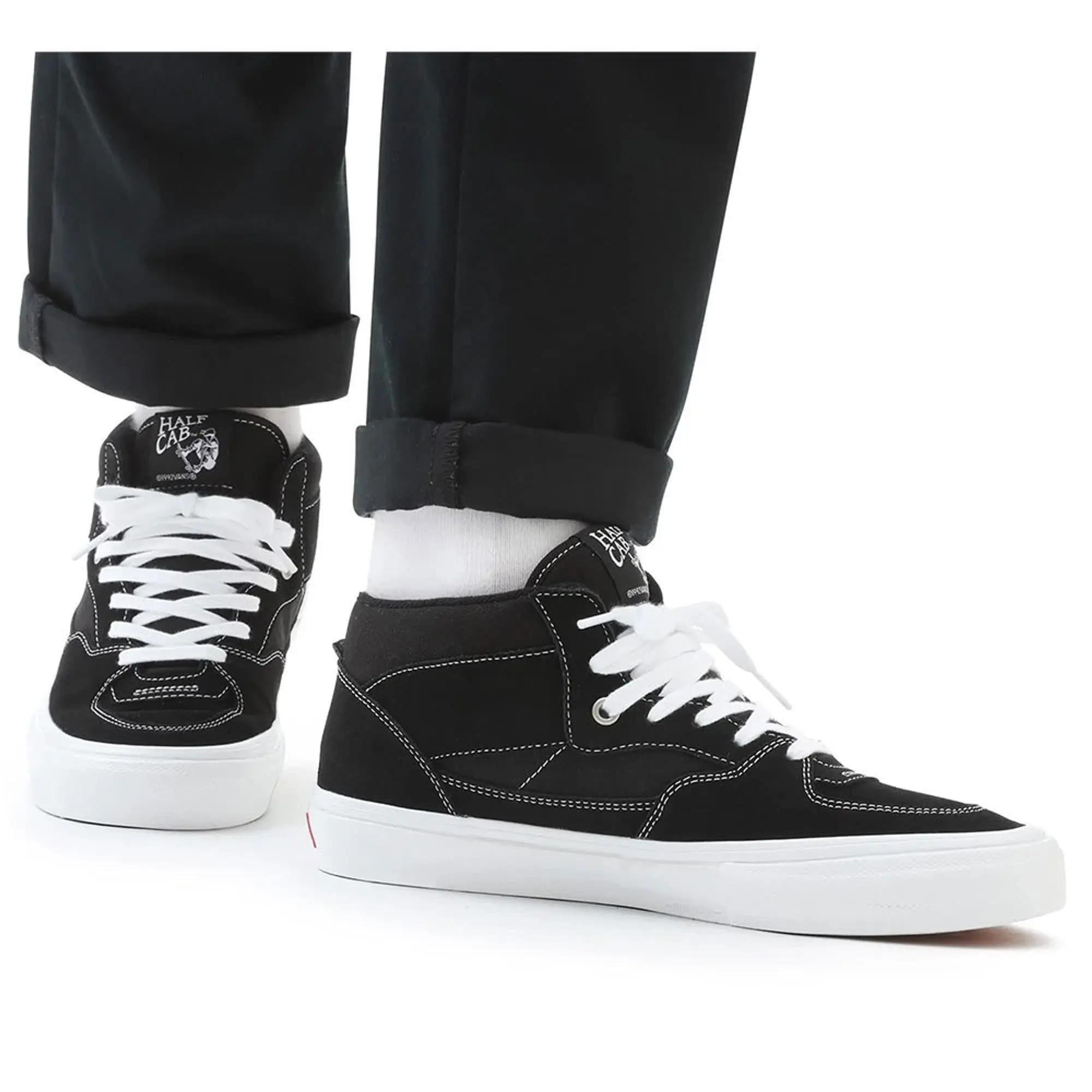 Vans - Skate Half Cab Shoes, Man, Black