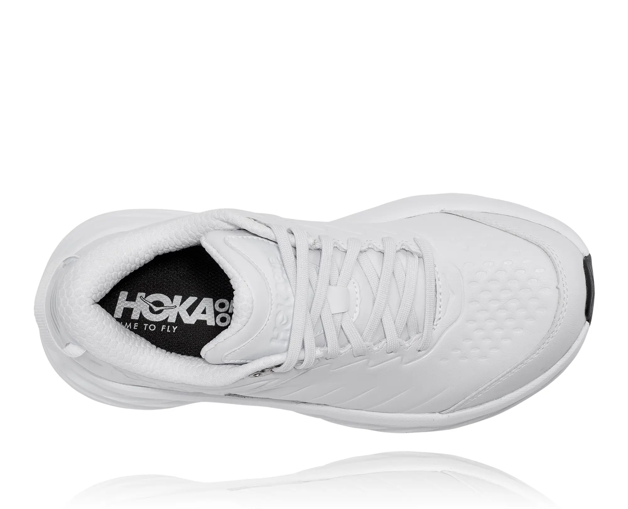 Hoka One One HOKA Women's Bondi SR Road Running Shoes in White