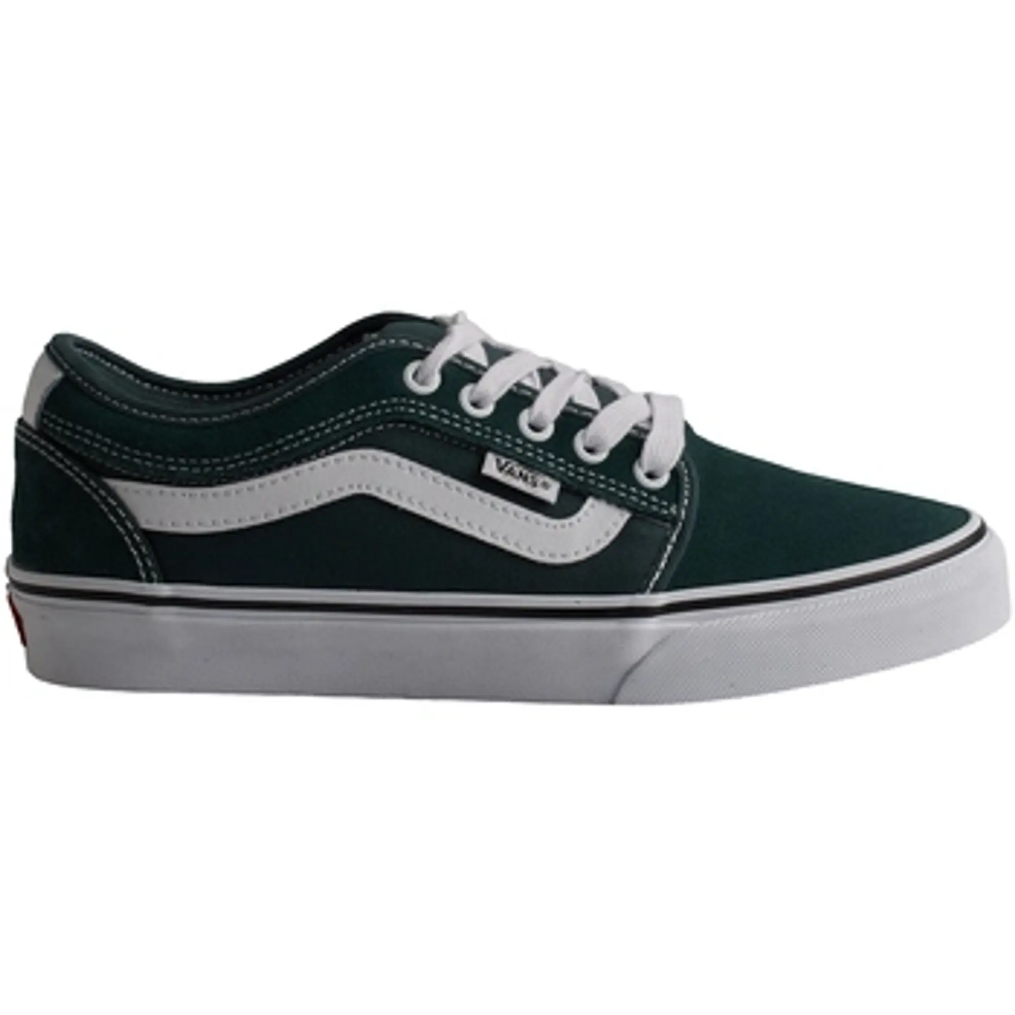 Vans Chukka Low Sidestripe Shoes (Green Gables/True White) Unisex Green