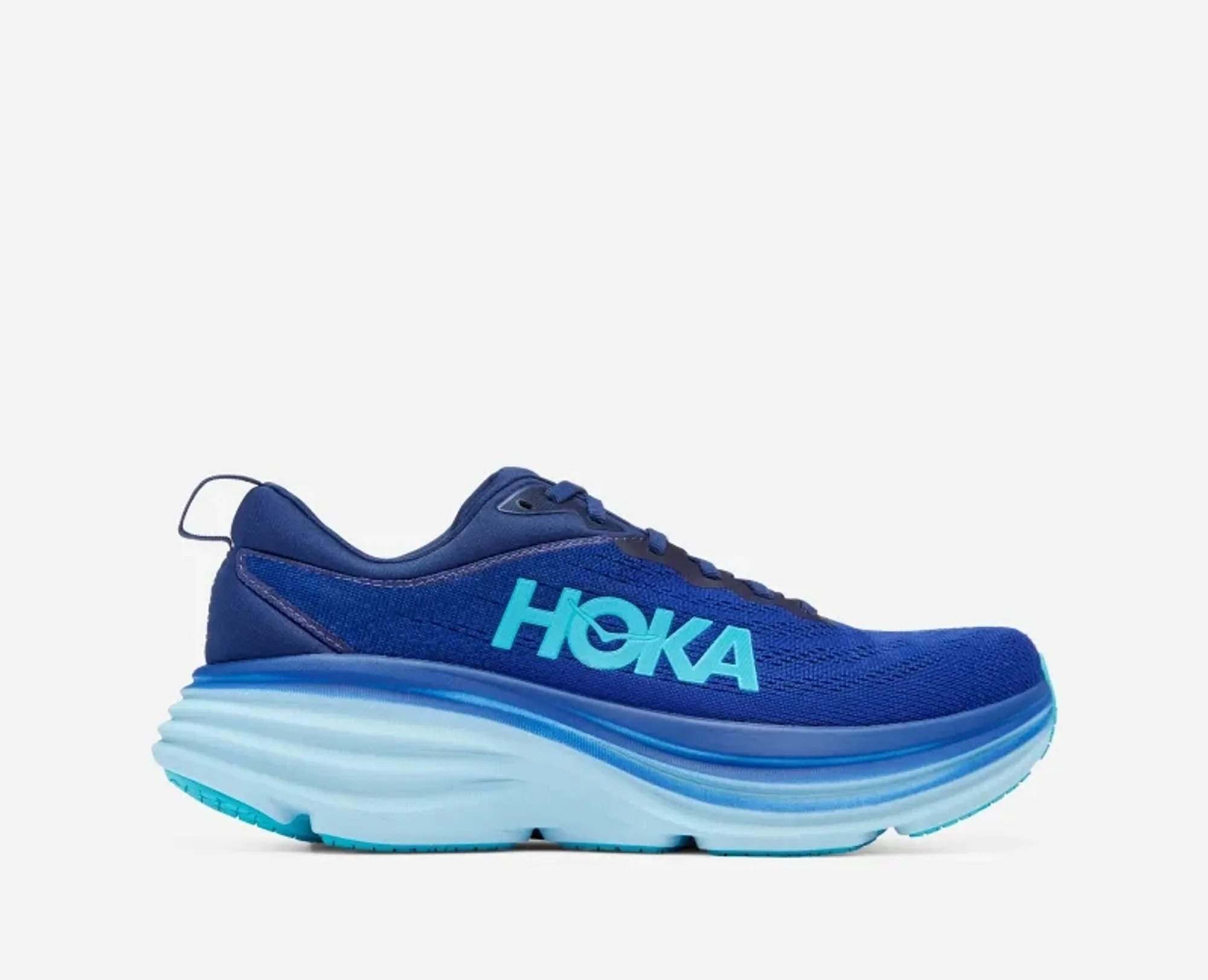 Hoka One One HOKA Men's Bondi 8 Road Running Shoes in Bellwether
