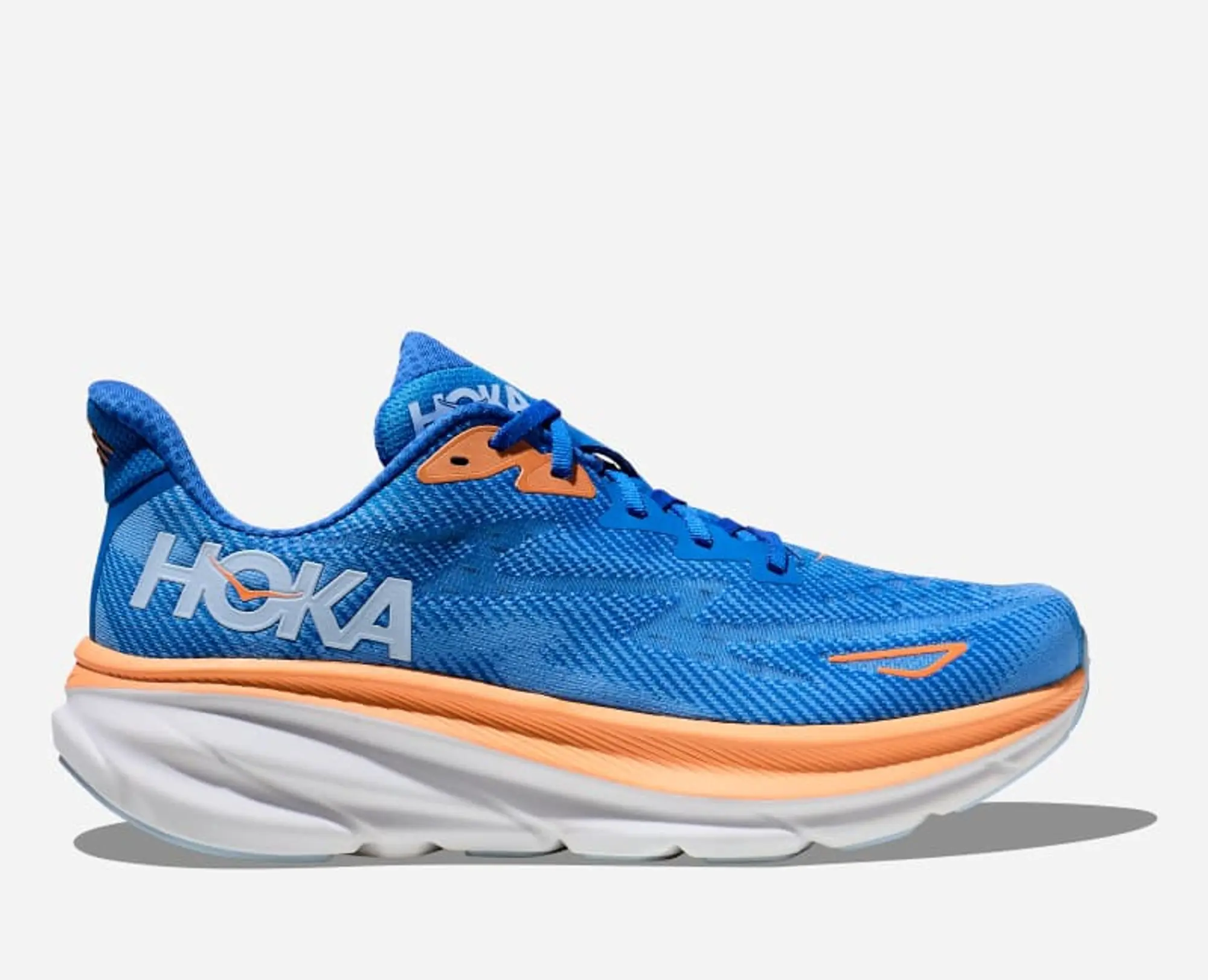 Hoka One One HOKA Men's Clifton 9 Road Running Shoes in Coastal Sky/All Aboard