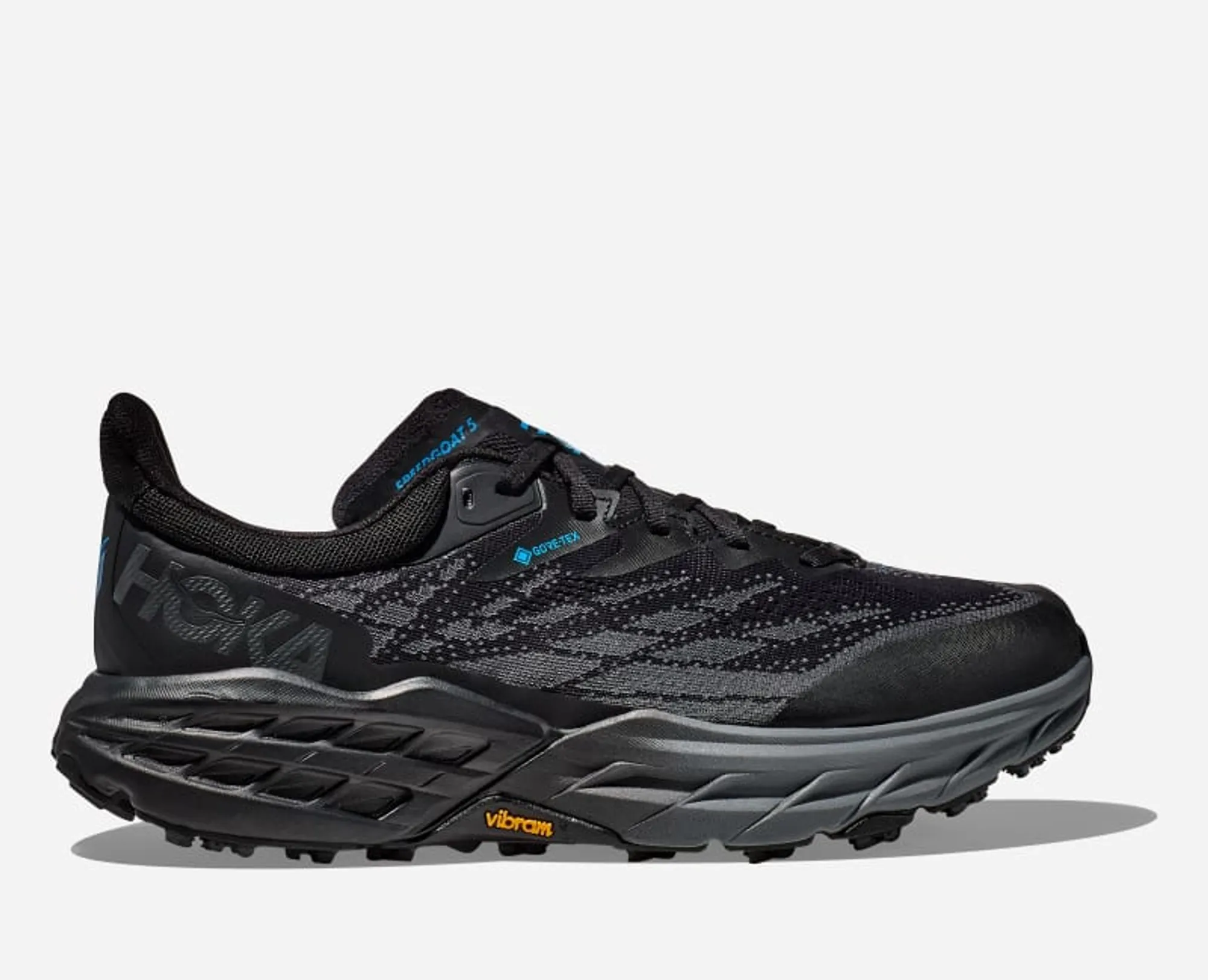 Hoka One One HOKA Men's Speedgoat 5 GORE-TEX Trail Shoes in Black