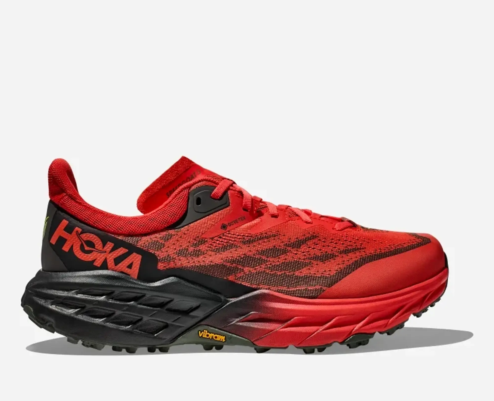 Hoka One One HOKA Men's Speedgoat 5 GORE-TEX Trail Shoes in Fiesta/Thyme