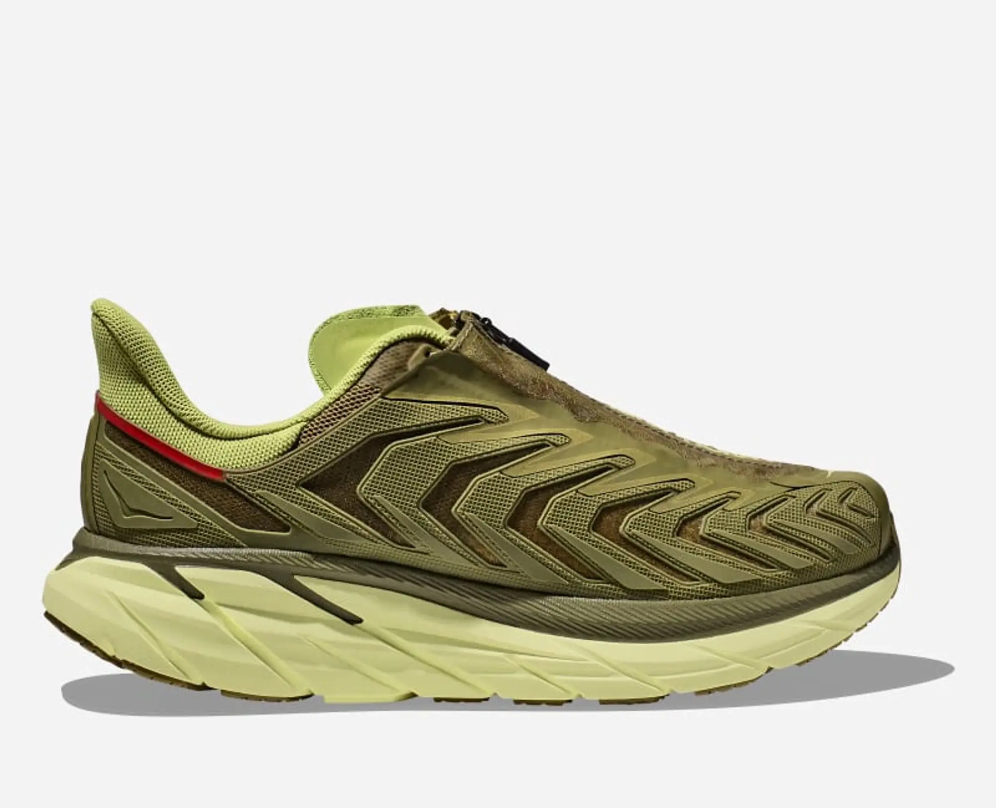 Hoka One One HOKA Project Clifton Lifestyle Shoes in Avocado/Dark Citron