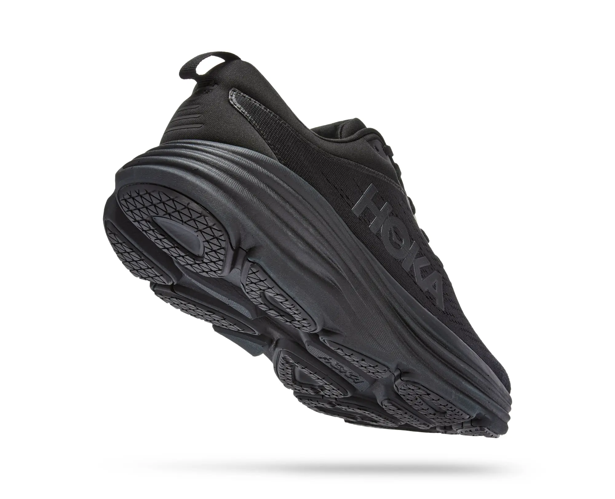 Hoka One One HOKA Women's Bondi 8 Road Running Shoes in Black