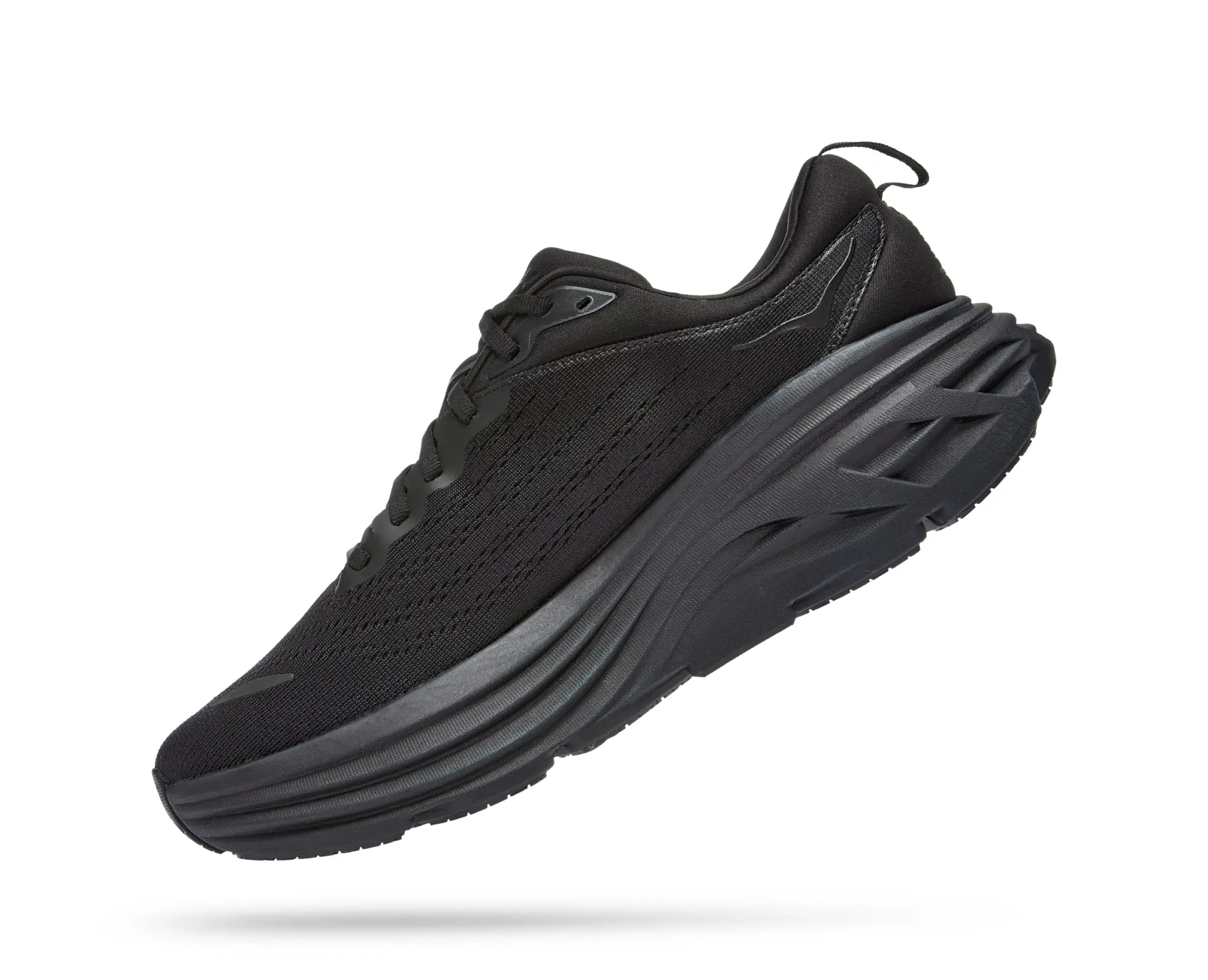 Hoka One One HOKA Women's Bondi 8 Road Running Shoes in Black