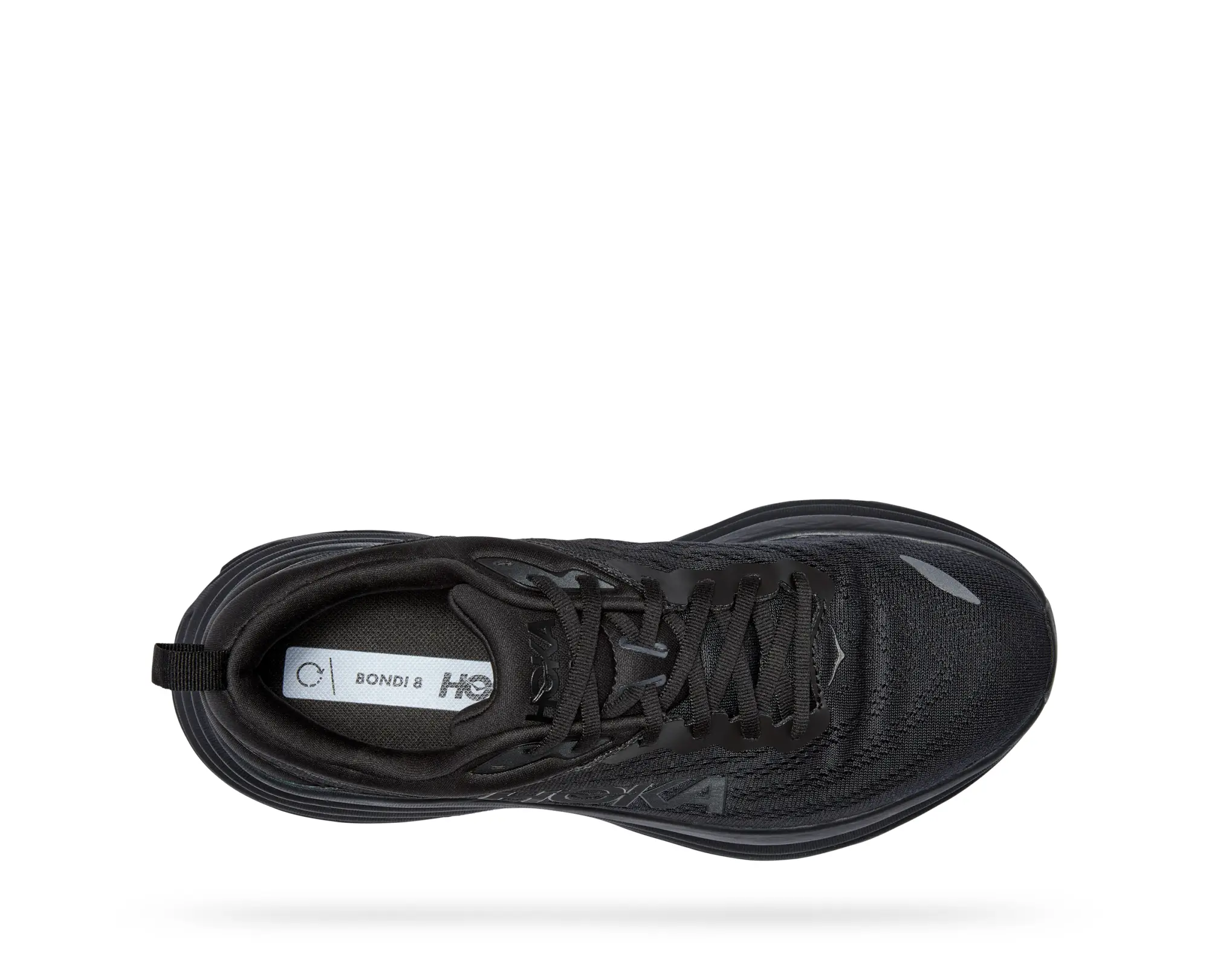 Hoka One One HOKA Women's Bondi 8 Road Running Shoes in Black