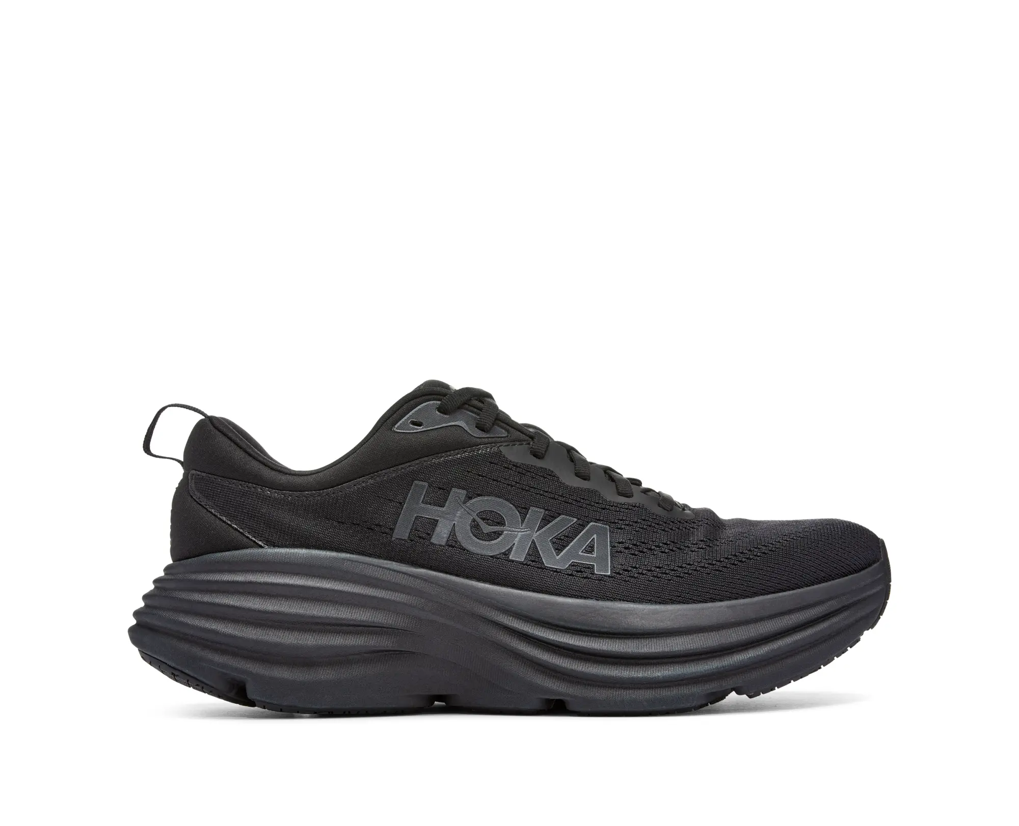 Hoka One One HOKA Women's Bondi 8 Road Running Shoes in Black